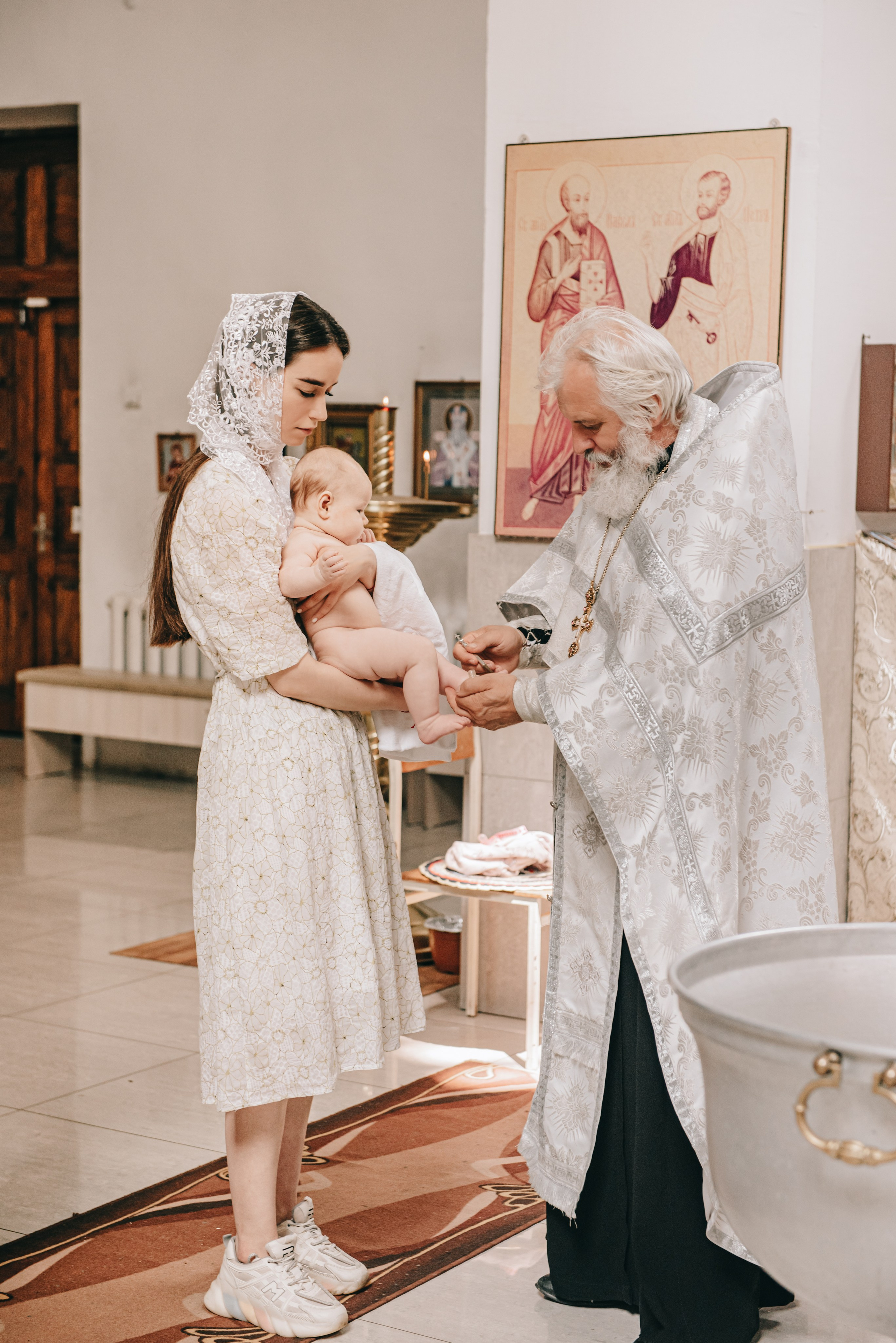 Крещение Мирославы. Фотограф в Краснодаре Зеленкина Дарья