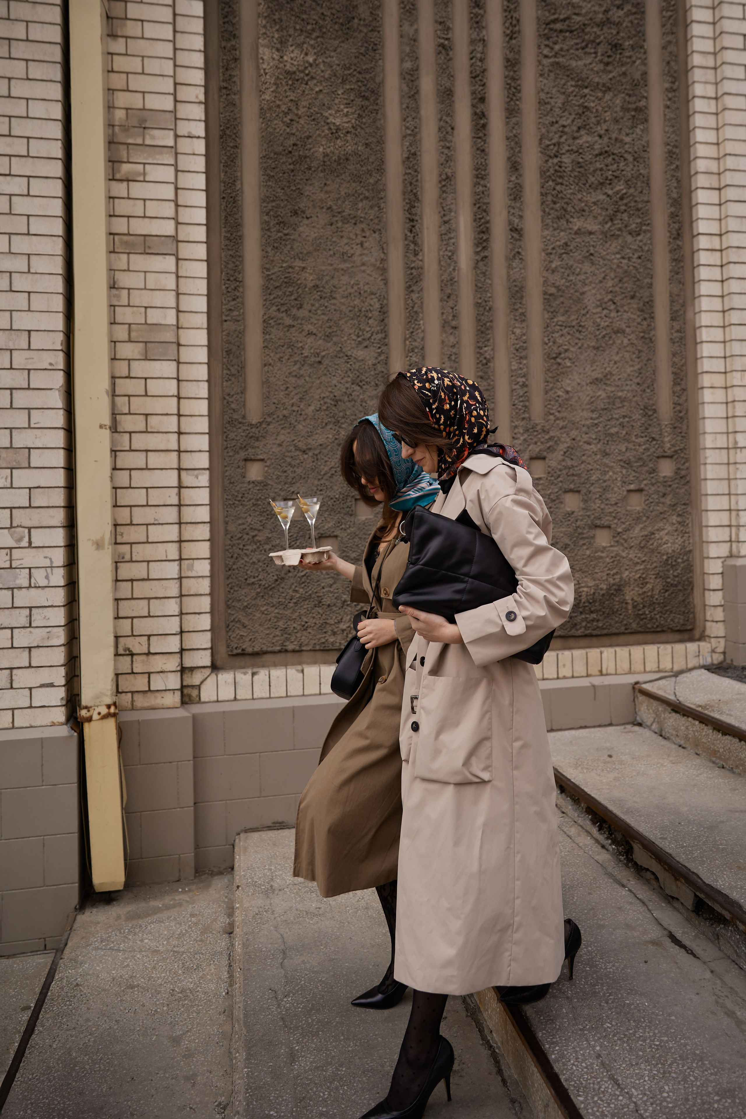 Фотопрогулка Марины и Александры. Фотограф женского портрета, беременности и материнства Харькова Елена