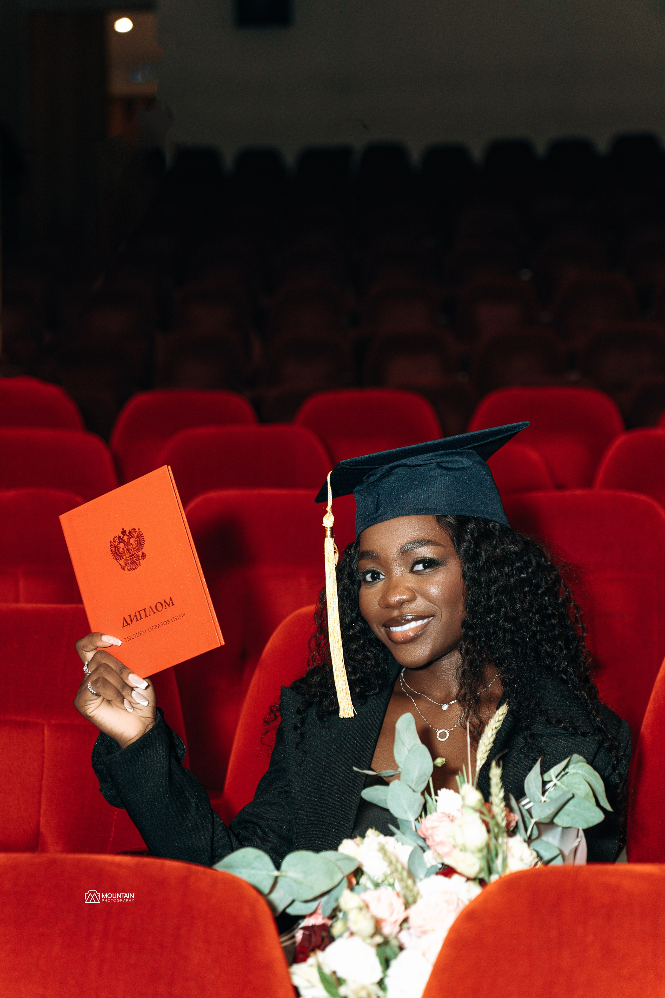 Remise des diplômes. Photographe basé à Moscou