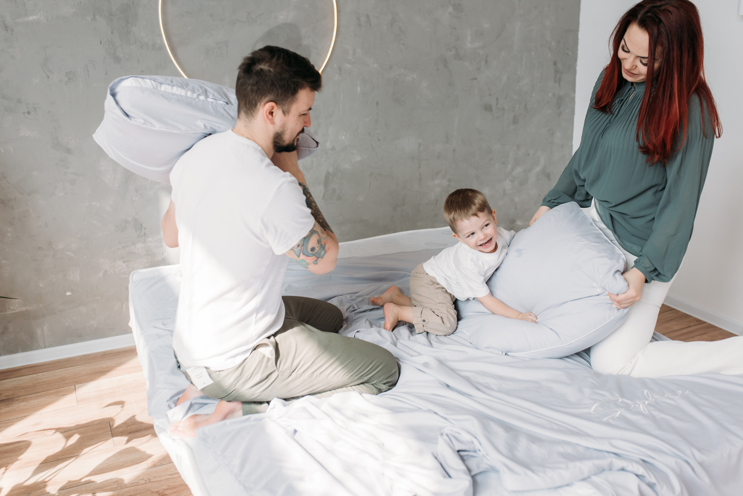 Студийная для семьи Валерии. Семейный и детский фотограф в Туле