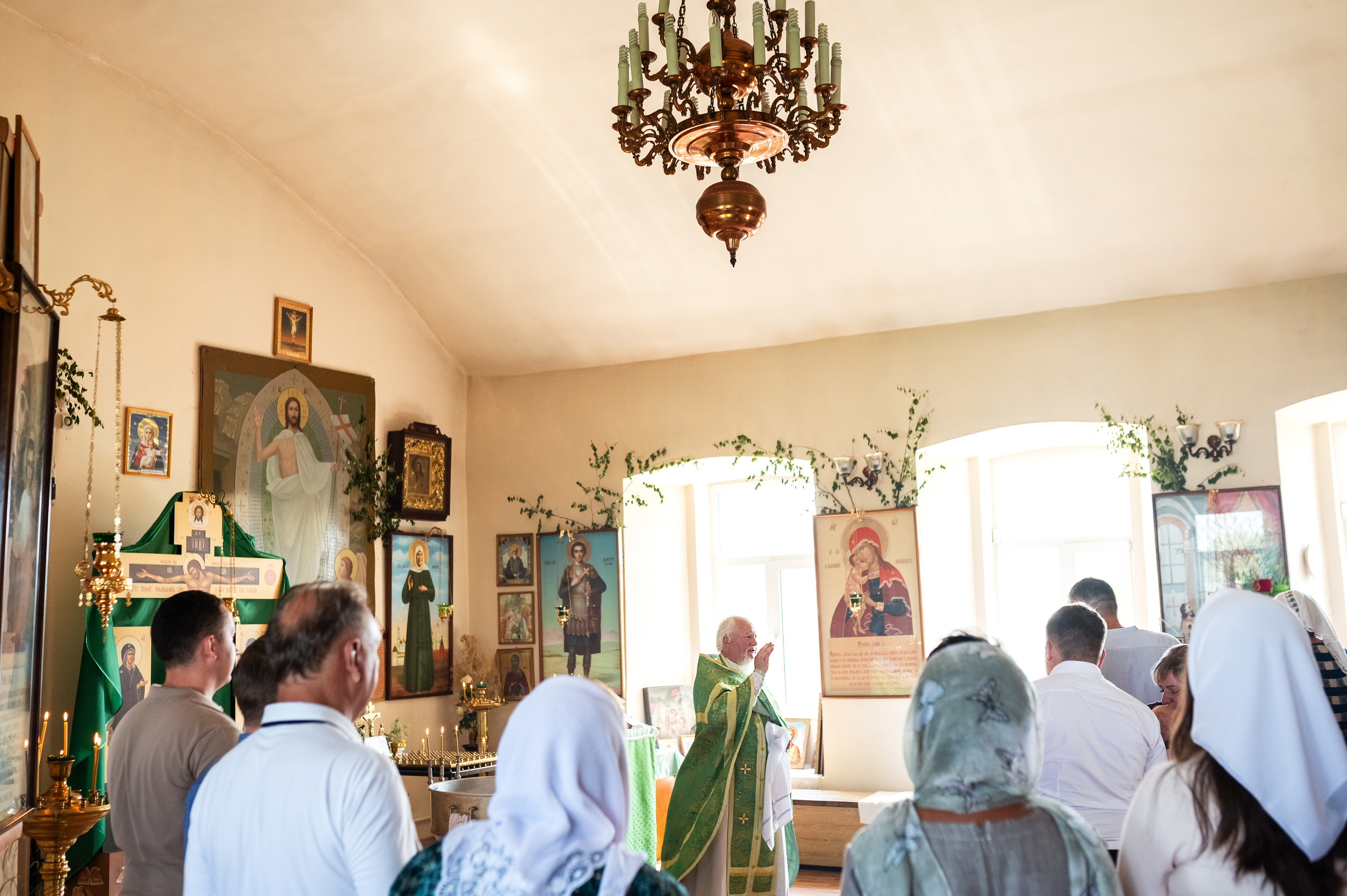 Крещение Александры ////Церковь Николая Чудотворца. Семейный и детский фотограф в Туле