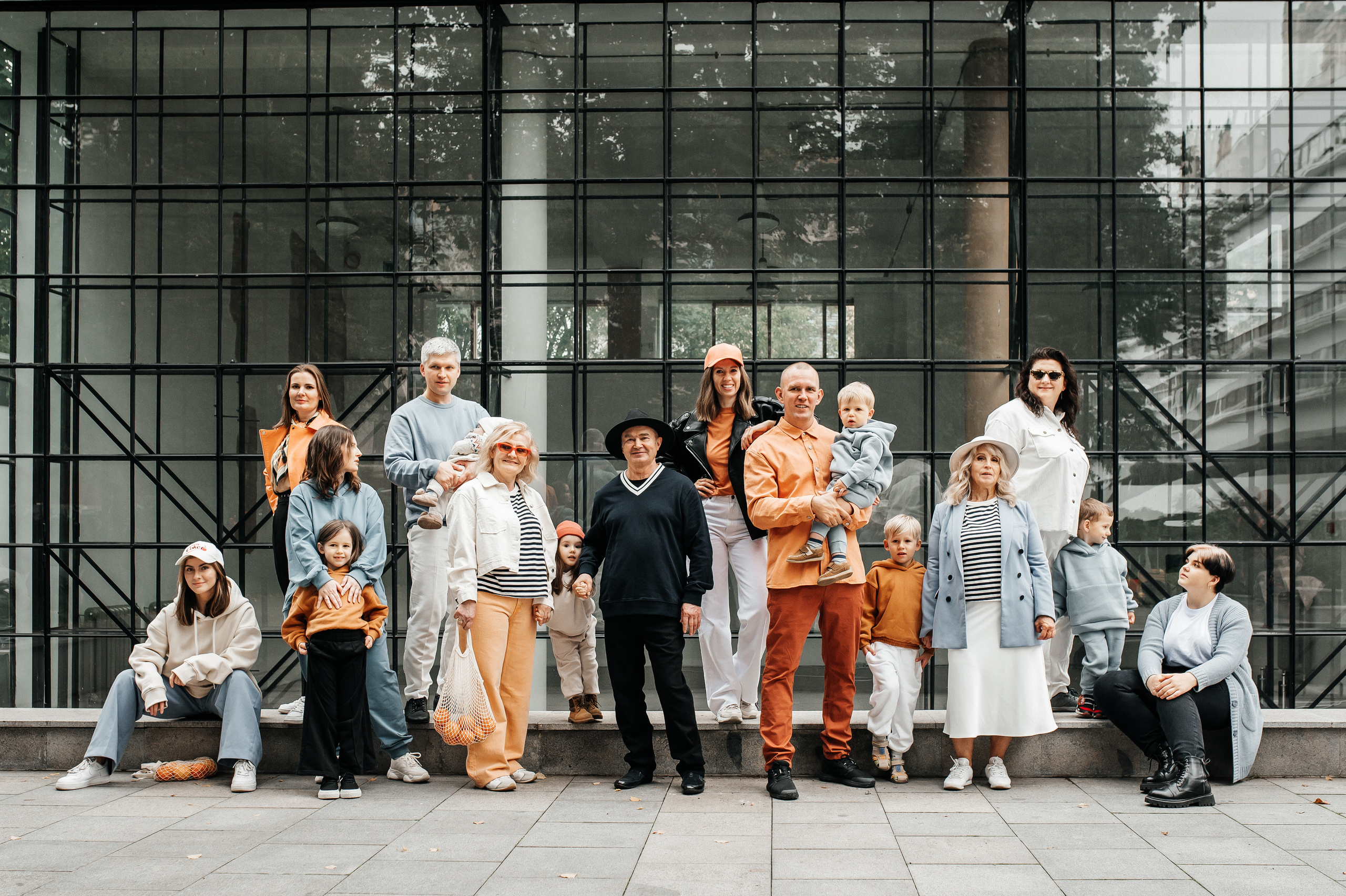 Большая семья. Семейный и детский фотограф в Туле