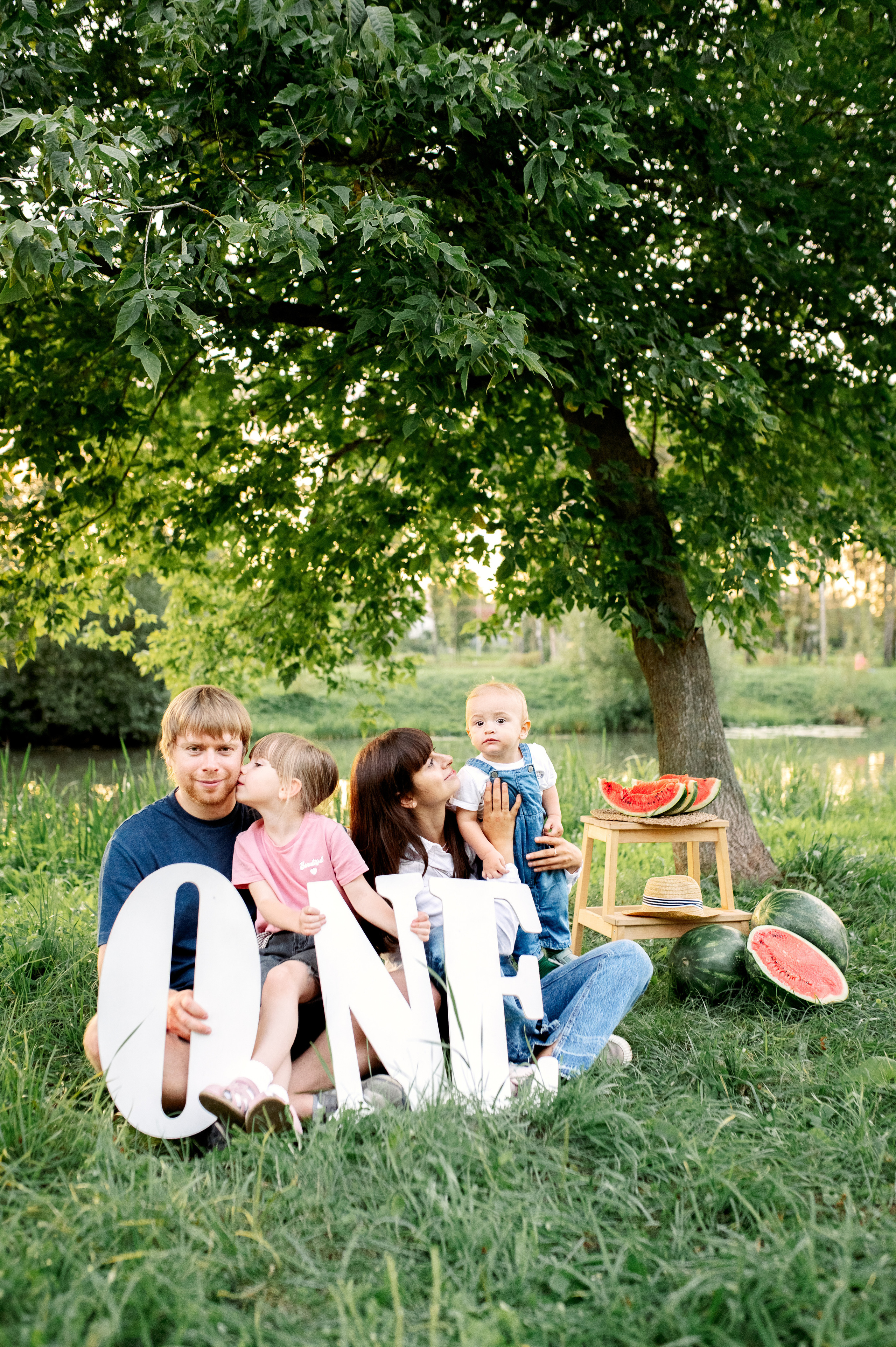 Годовасие Антоши. Семейный и детский фотограф в Туле