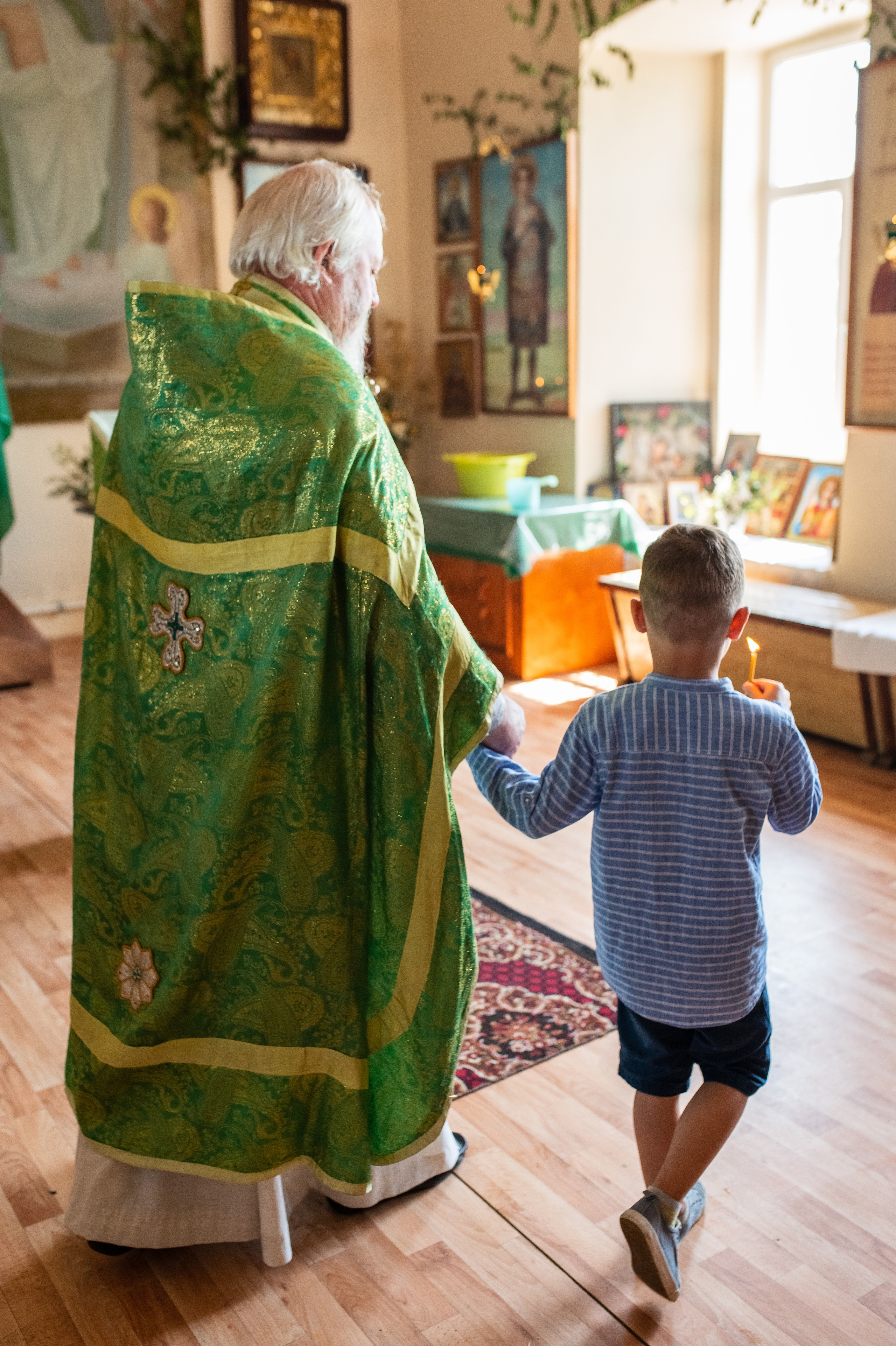 Крещение Александры ////Церковь Николая Чудотворца. Семейный и детский фотограф в Туле