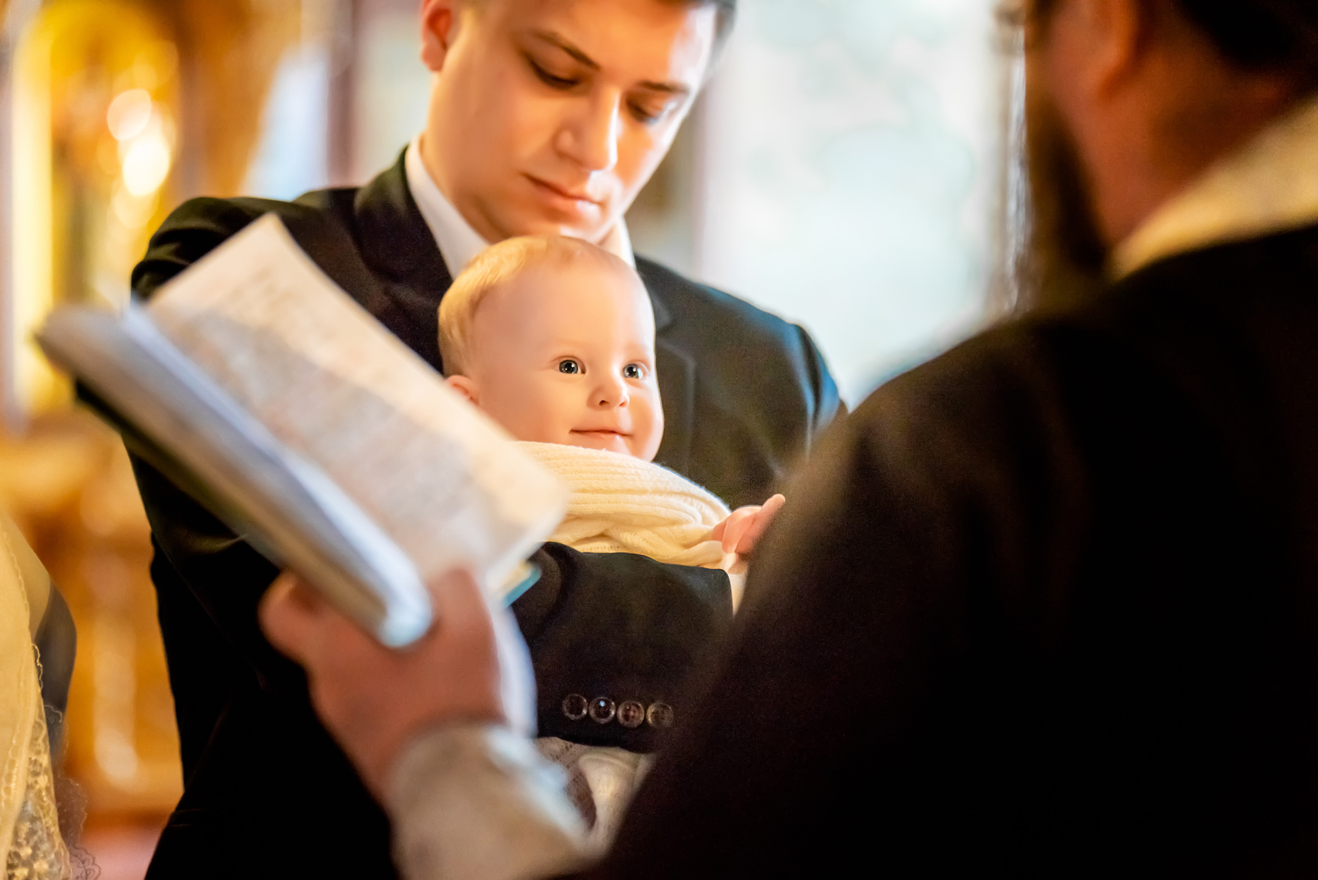 Крещение Михаила //// Кафедральный собор Успения Пресвятой Богородицы. Семейный и детский фотограф в Туле