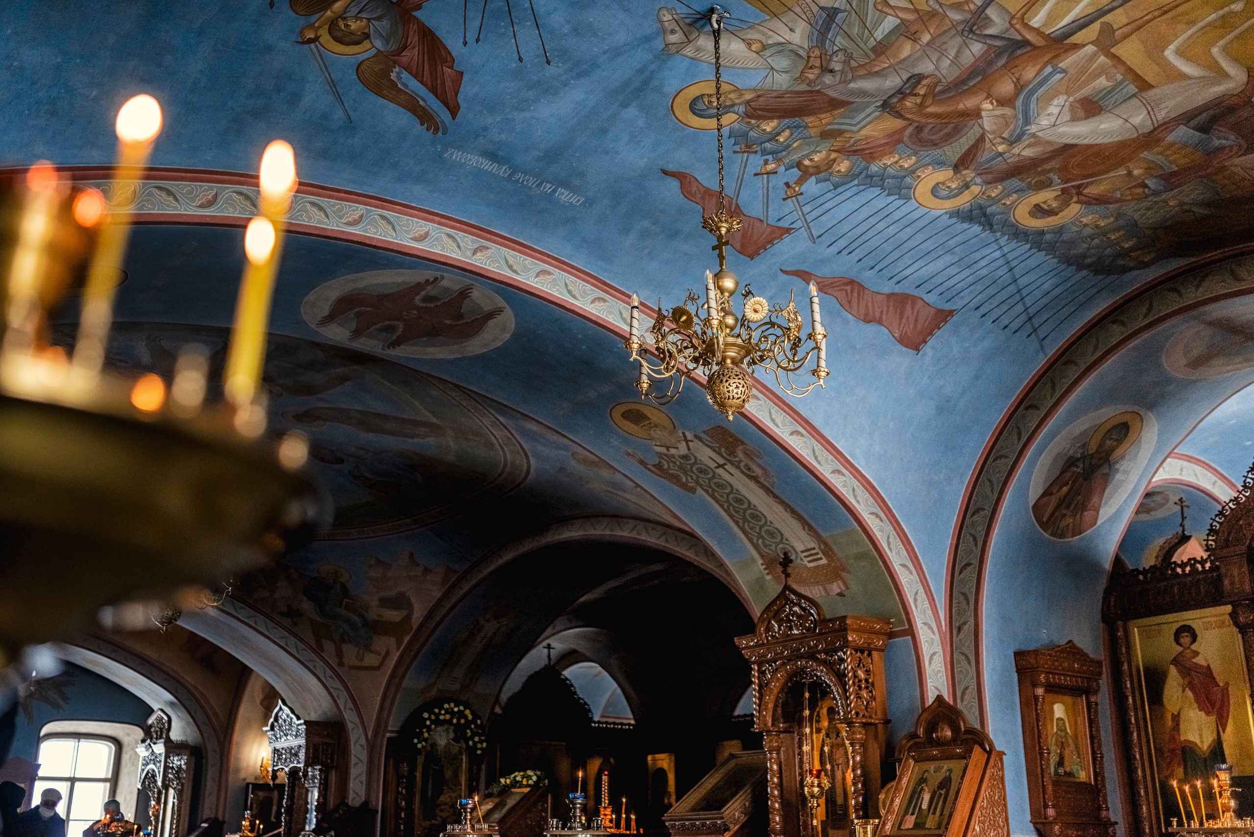 Крещение Михаила //// Кафедральный собор Успения Пресвятой Богородицы. Семейный и детский фотограф в Туле