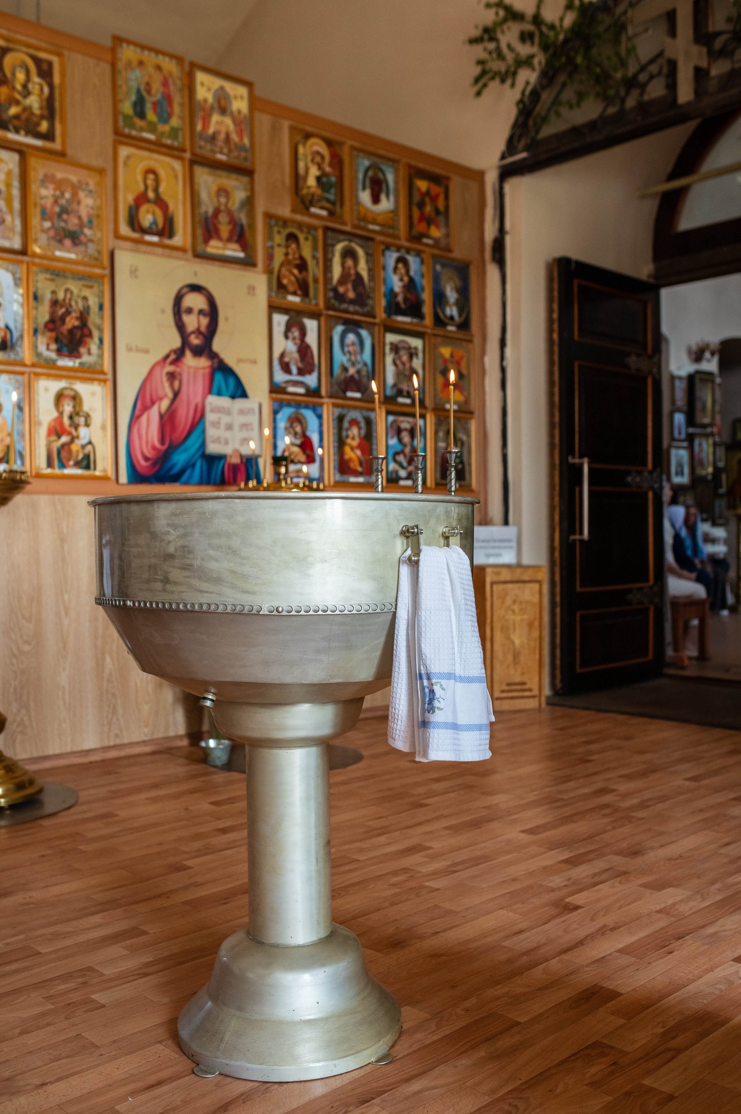 Крещение Александры ////Церковь Николая Чудотворца. Семейный и детский фотограф в Туле