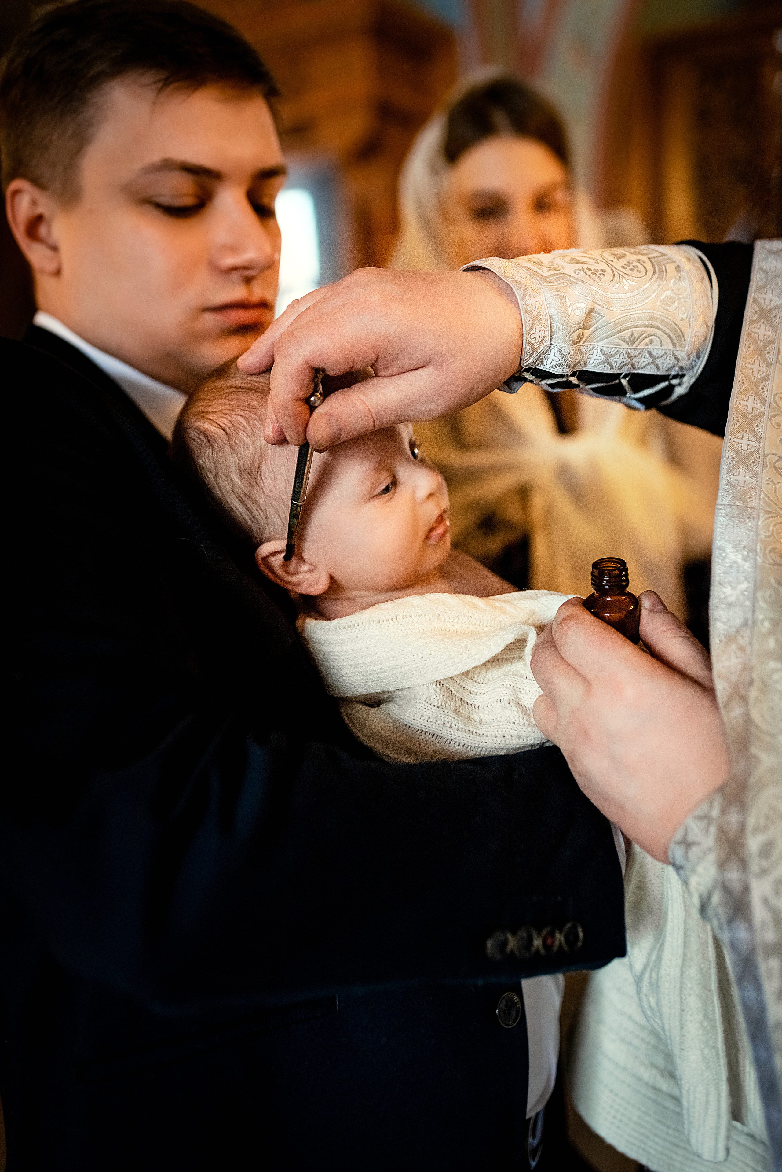 Крещение Михаила //// Кафедральный собор Успения Пресвятой Богородицы. Семейный и детский фотограф в Туле
