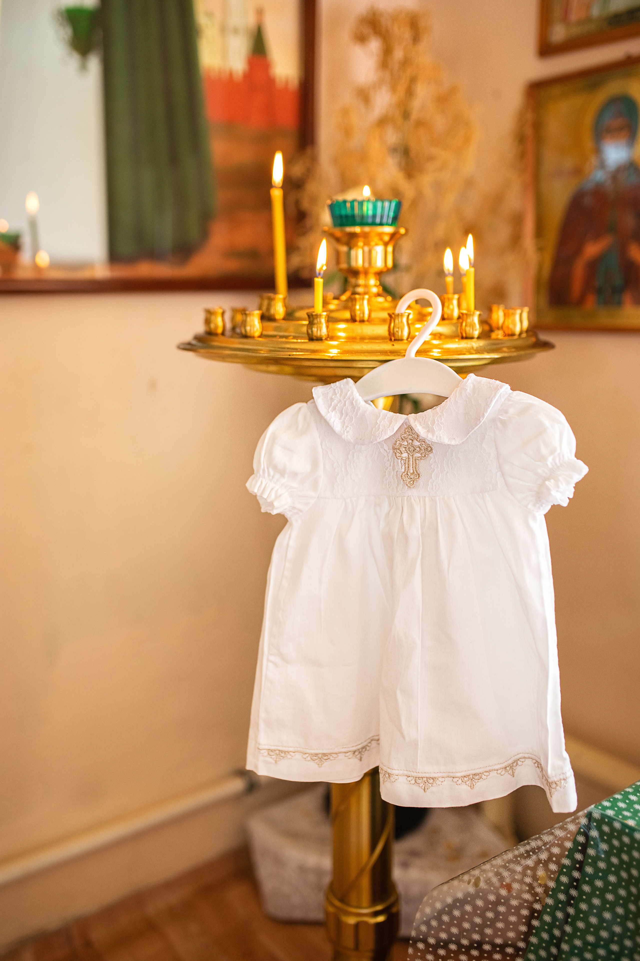 Крещение Александры ////Церковь Николая Чудотворца. Семейный и детский фотограф в Туле