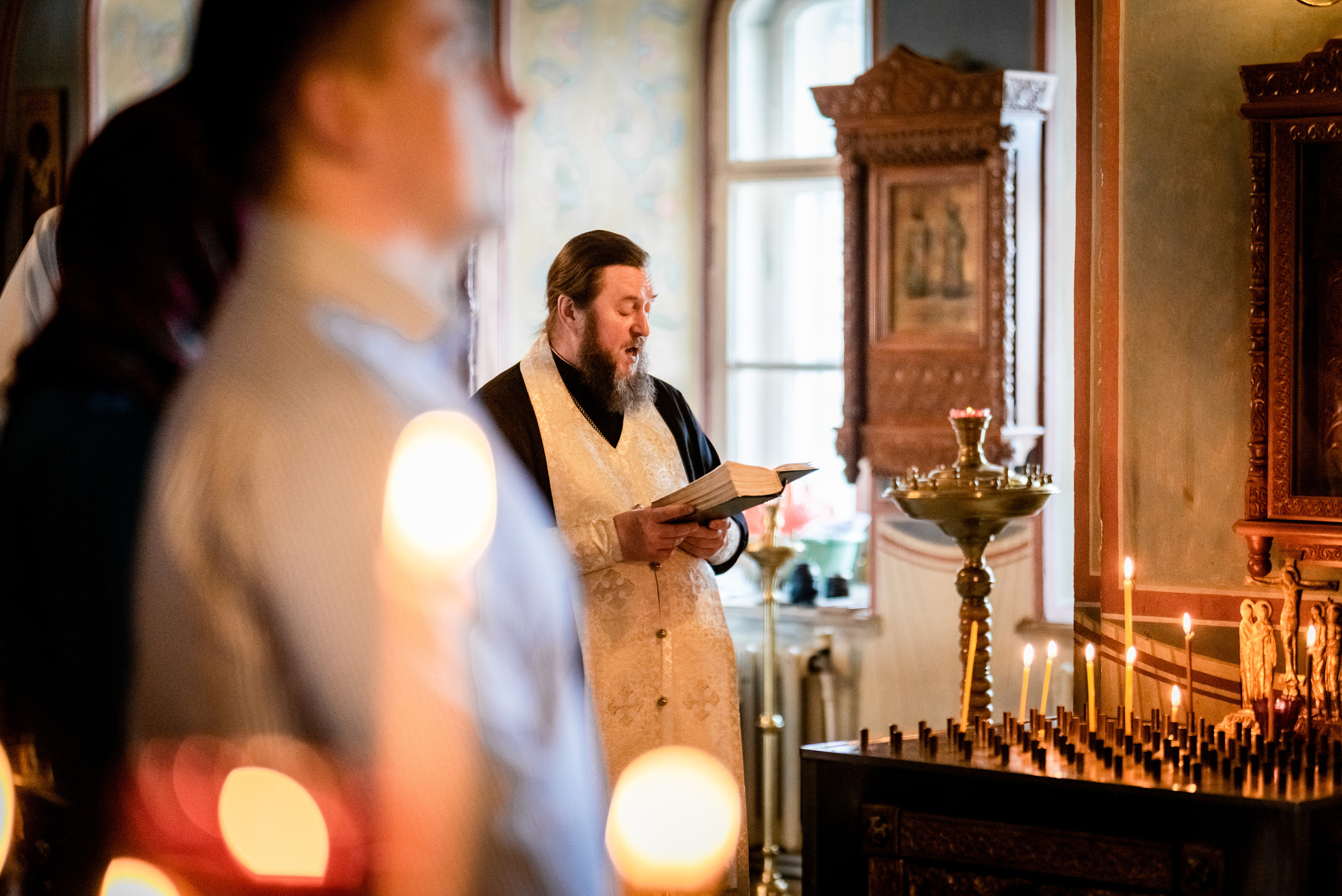 Крещение Михаила //// Кафедральный собор Успения Пресвятой Богородицы. Семейный и детский фотограф в Туле