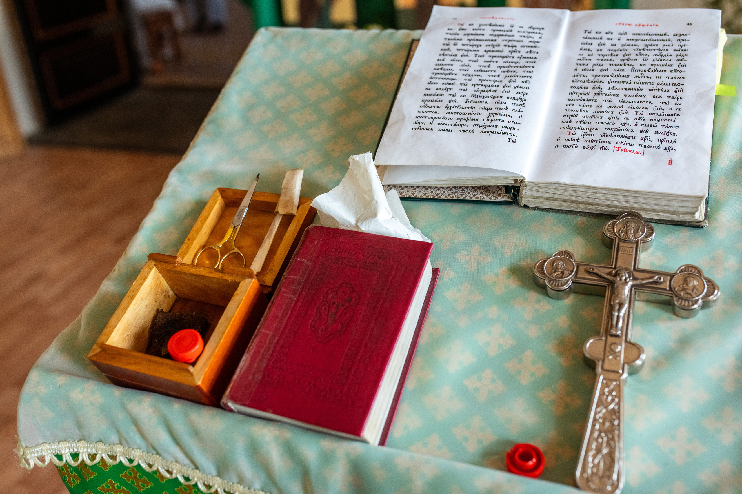 Крещение Александры ////Церковь Николая Чудотворца. Семейный и детский фотограф в Туле