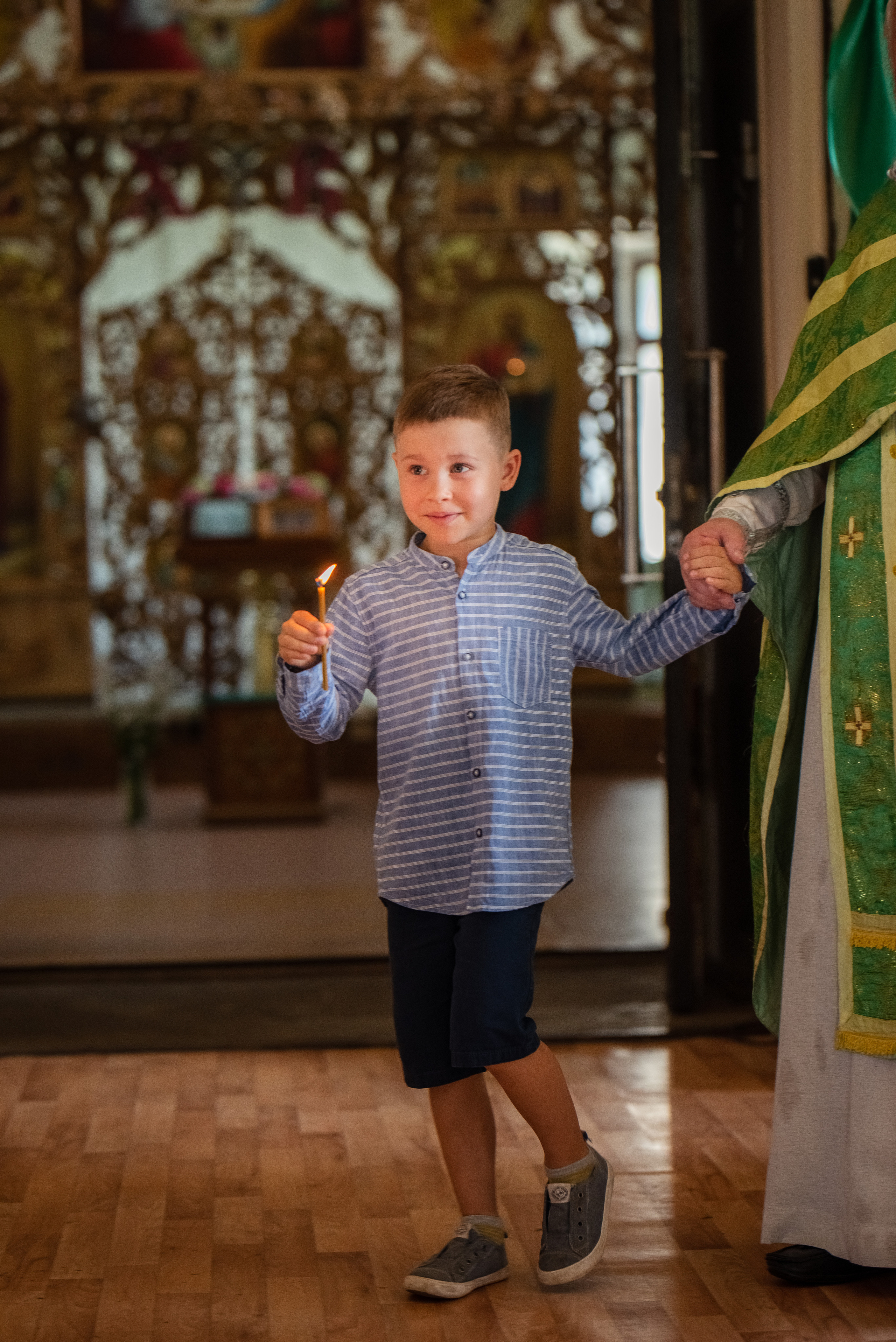 Крещение Александры ////Церковь Николая Чудотворца. Семейный и детский фотограф в Туле