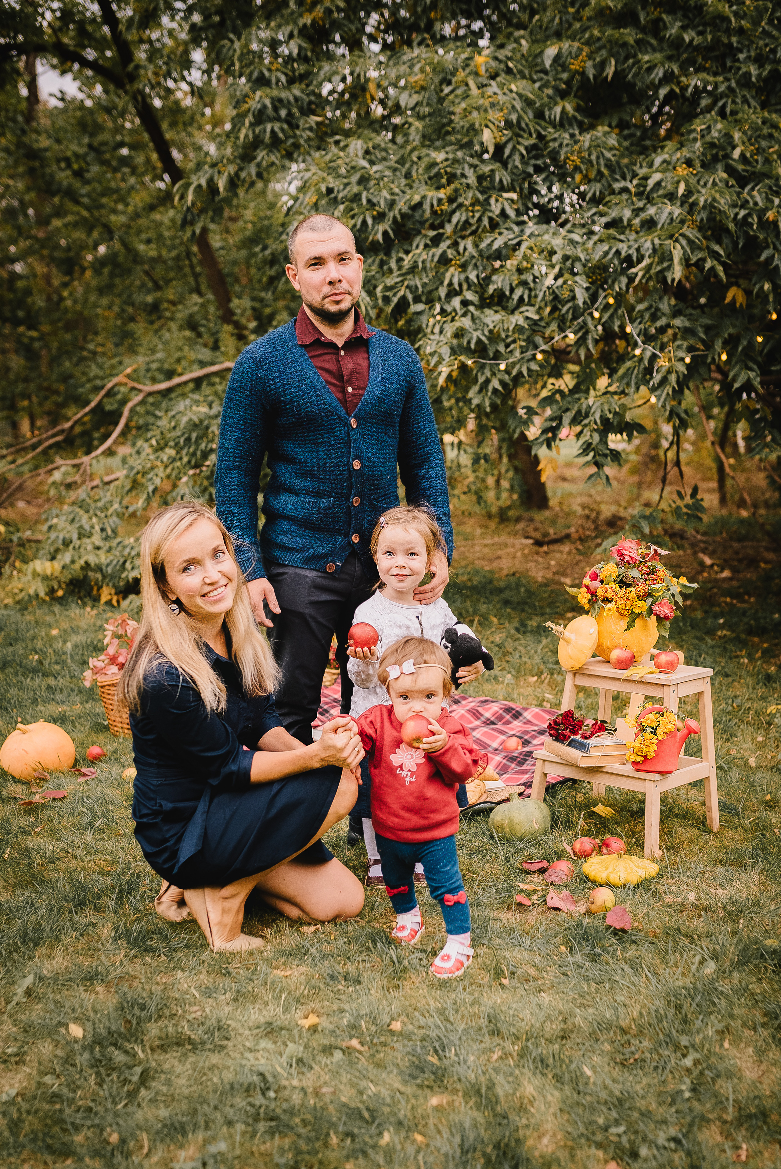 Осенний пикник. Семейный и детский фотограф в Туле