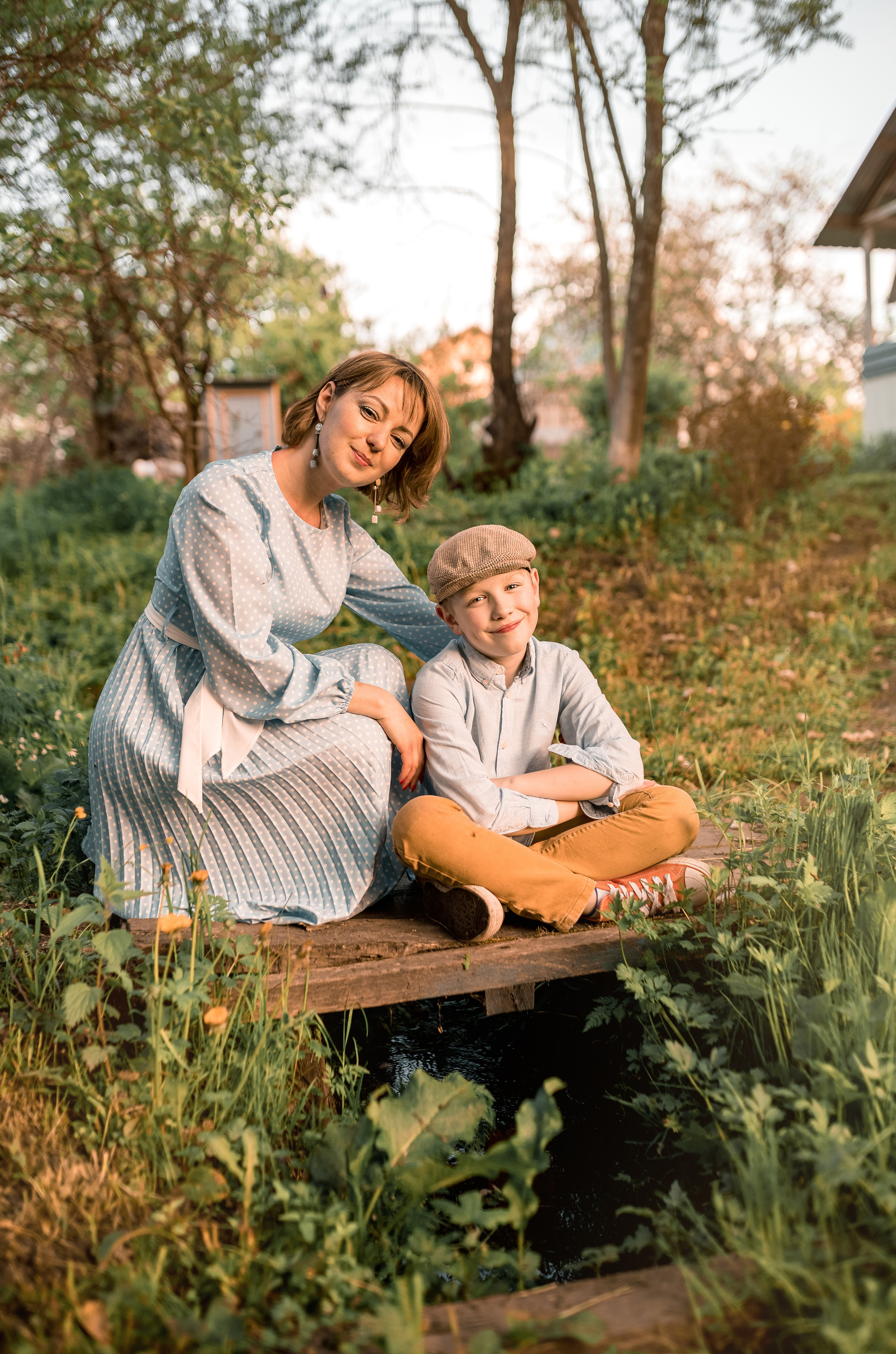 Летний вечер на даче. Семейный и детский фотограф в Туле