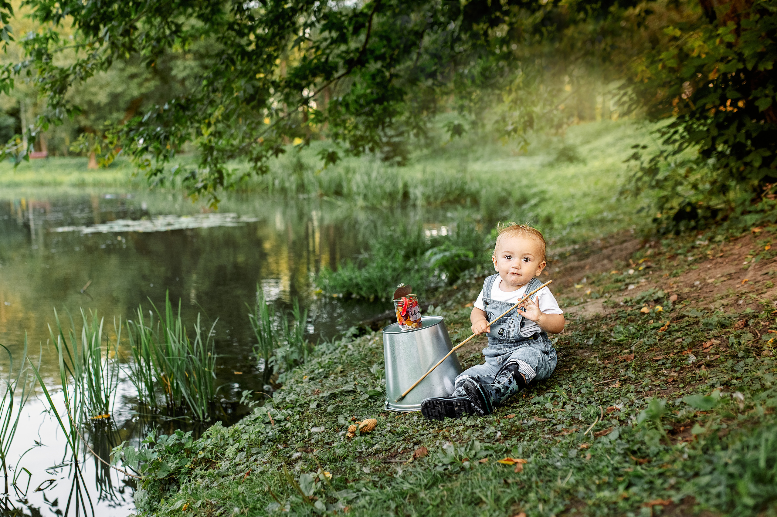 Годовасие Антоши. Семейный и детский фотограф в Туле