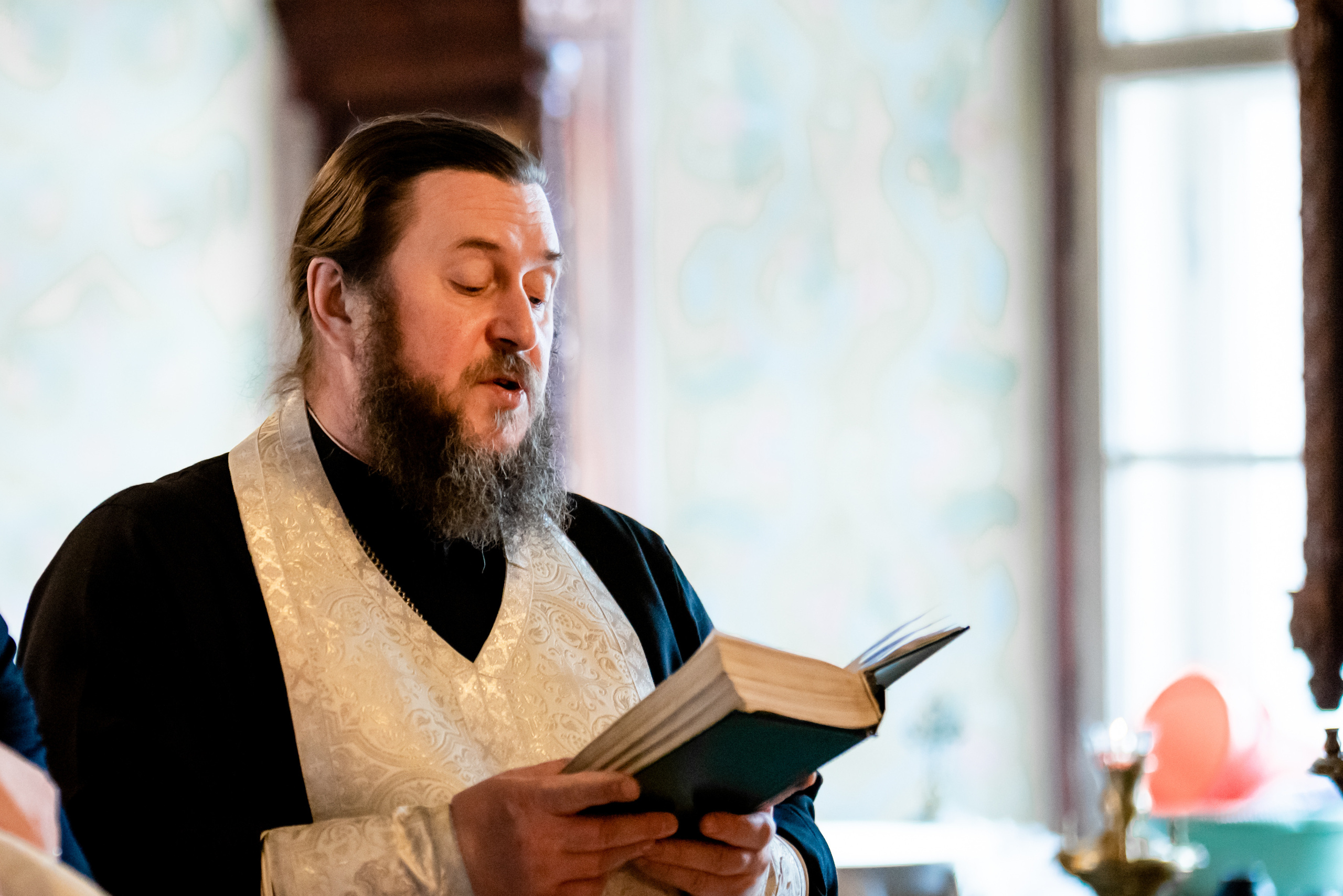 Крещение Михаила //// Кафедральный собор Успения Пресвятой Богородицы. Семейный и детский фотограф в Туле