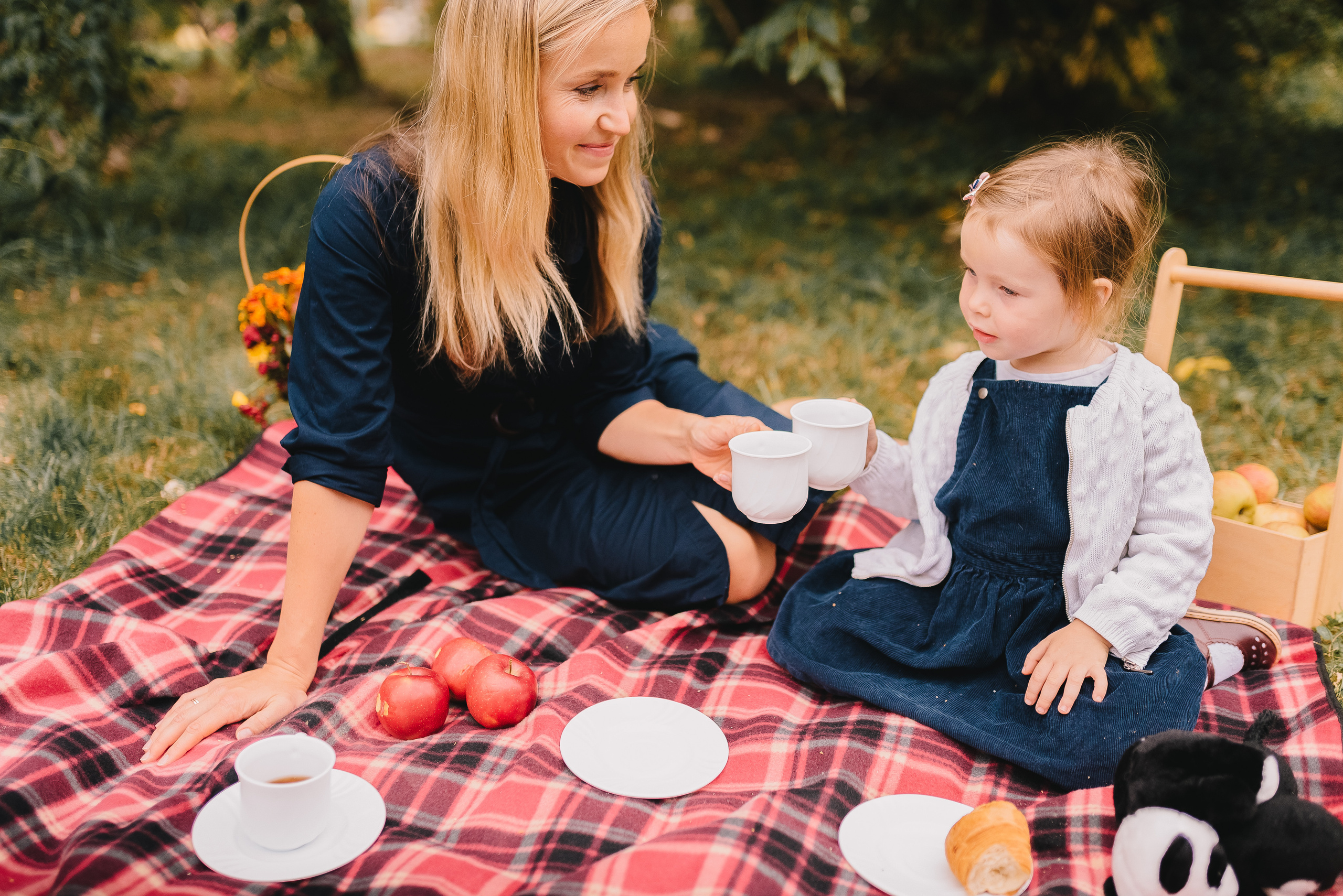 Осенний пикник. Семейный и детский фотограф в Туле