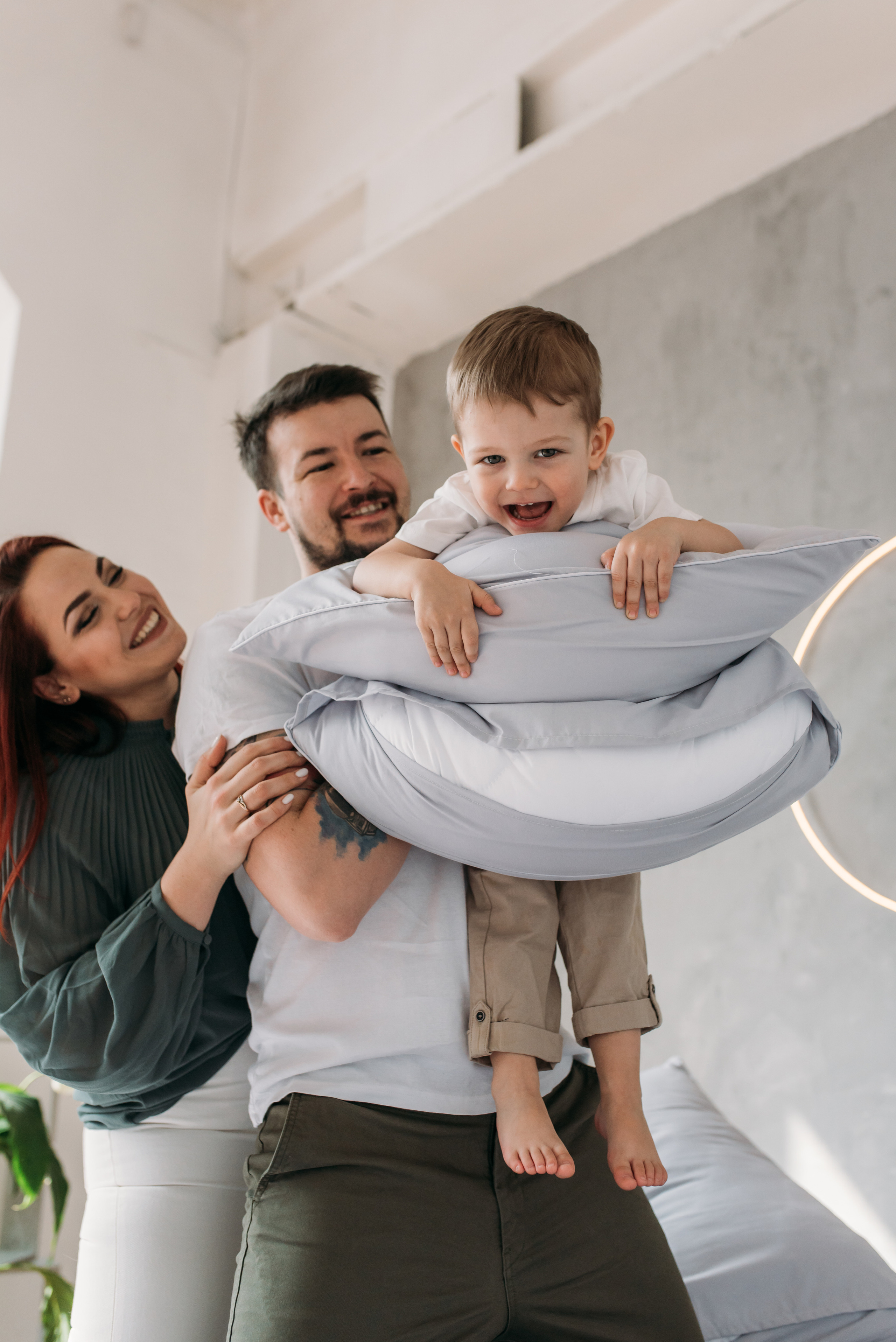 Студийная для семьи Валерии. Семейный и детский фотограф в Туле