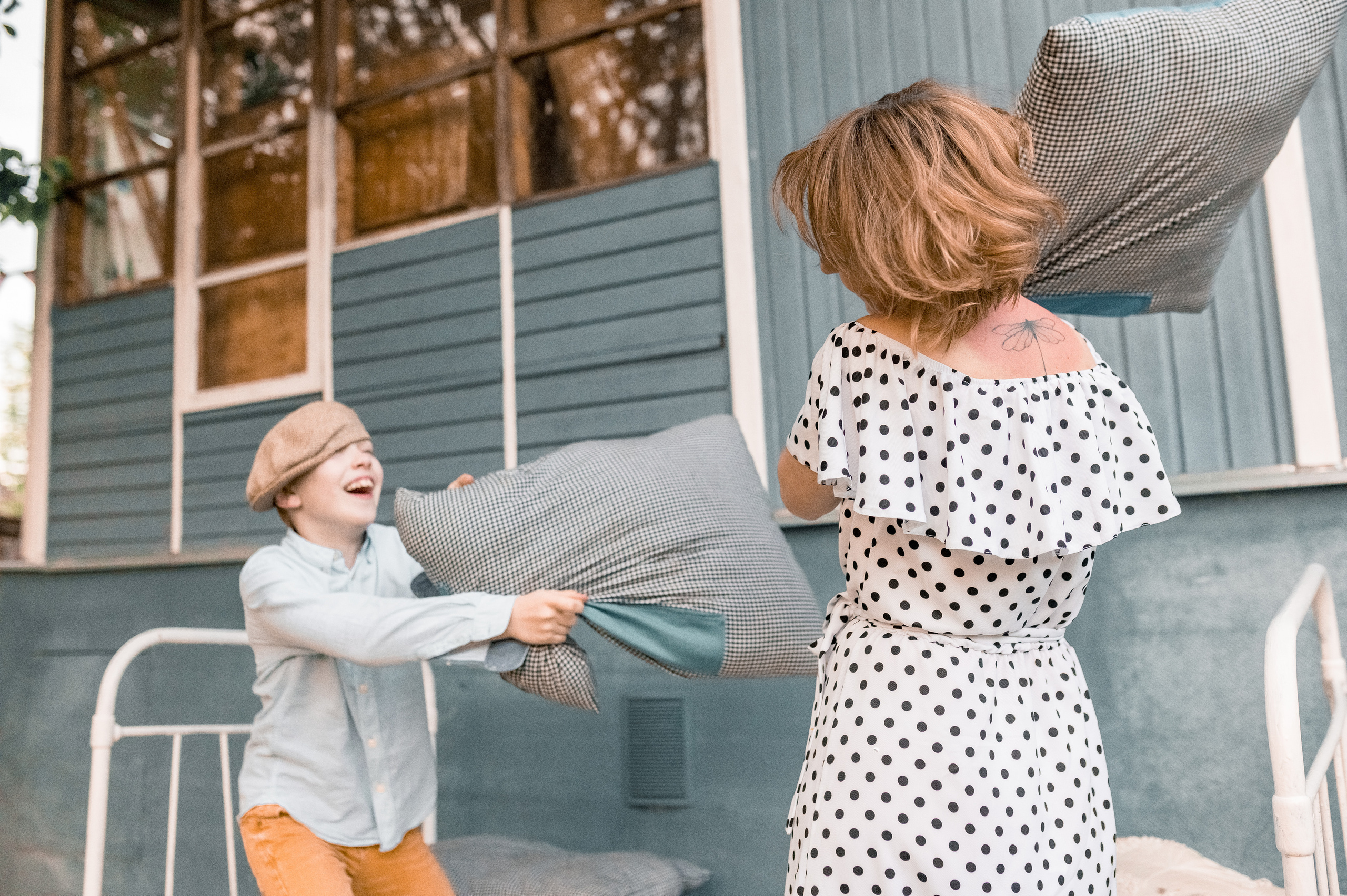 Летний вечер на даче. Семейный и детский фотограф в Туле