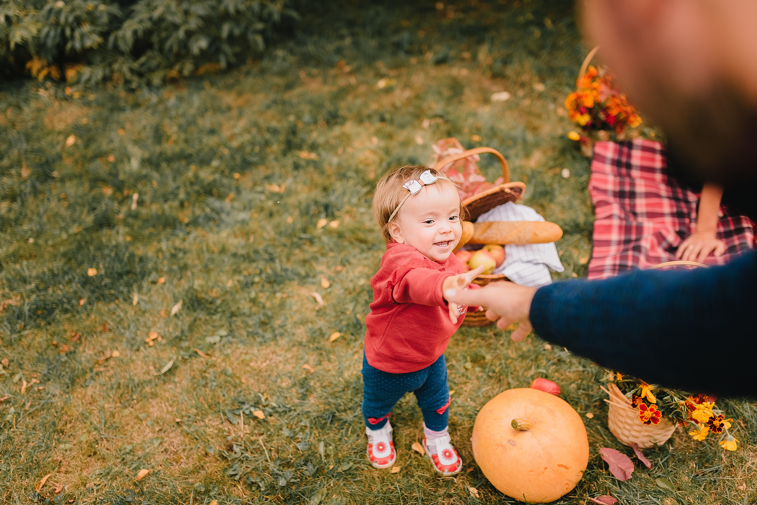 Осенний пикник. Семейный и детский фотограф в Туле