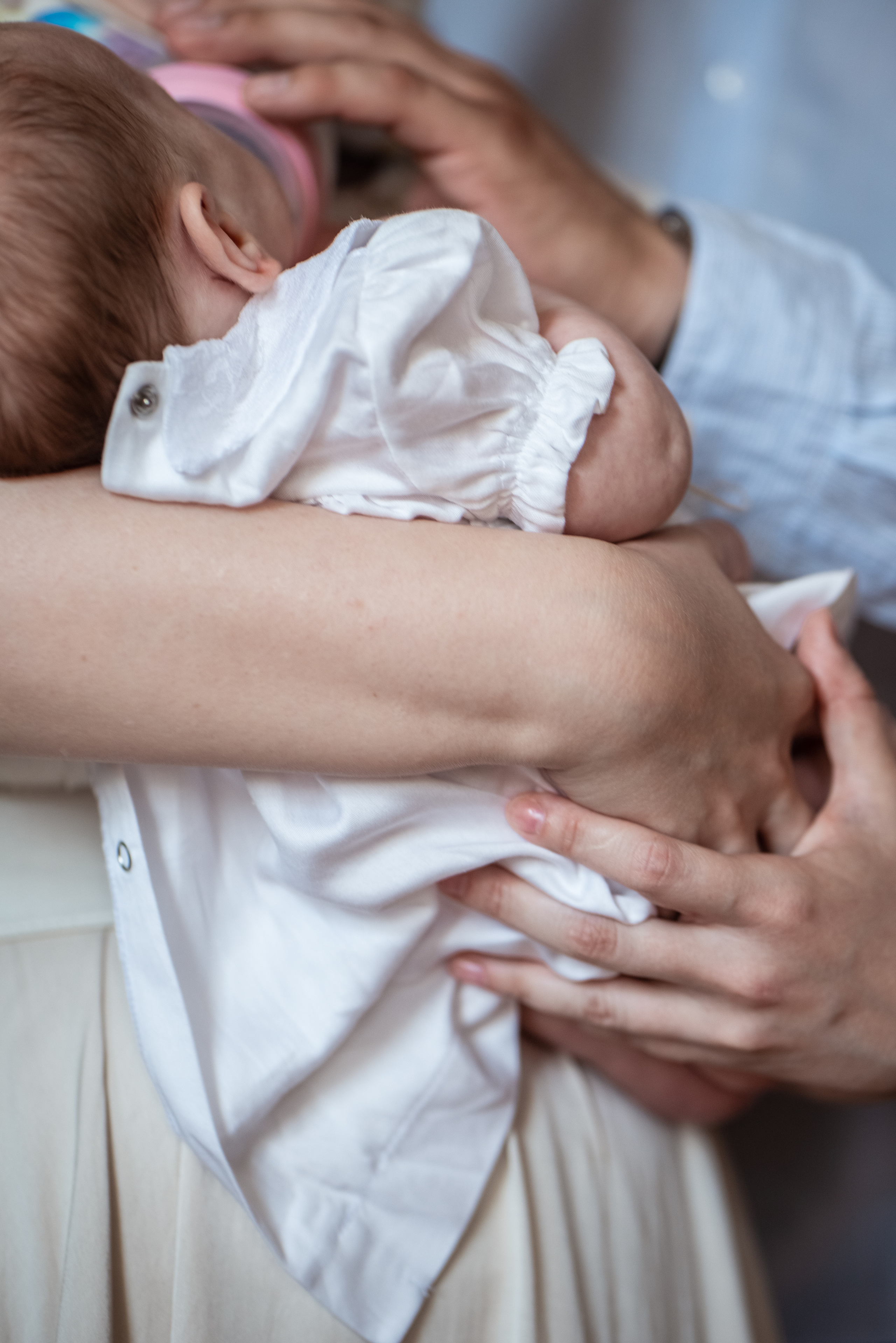 Крещение Александры ////Церковь Николая Чудотворца. Семейный и детский фотограф в Туле