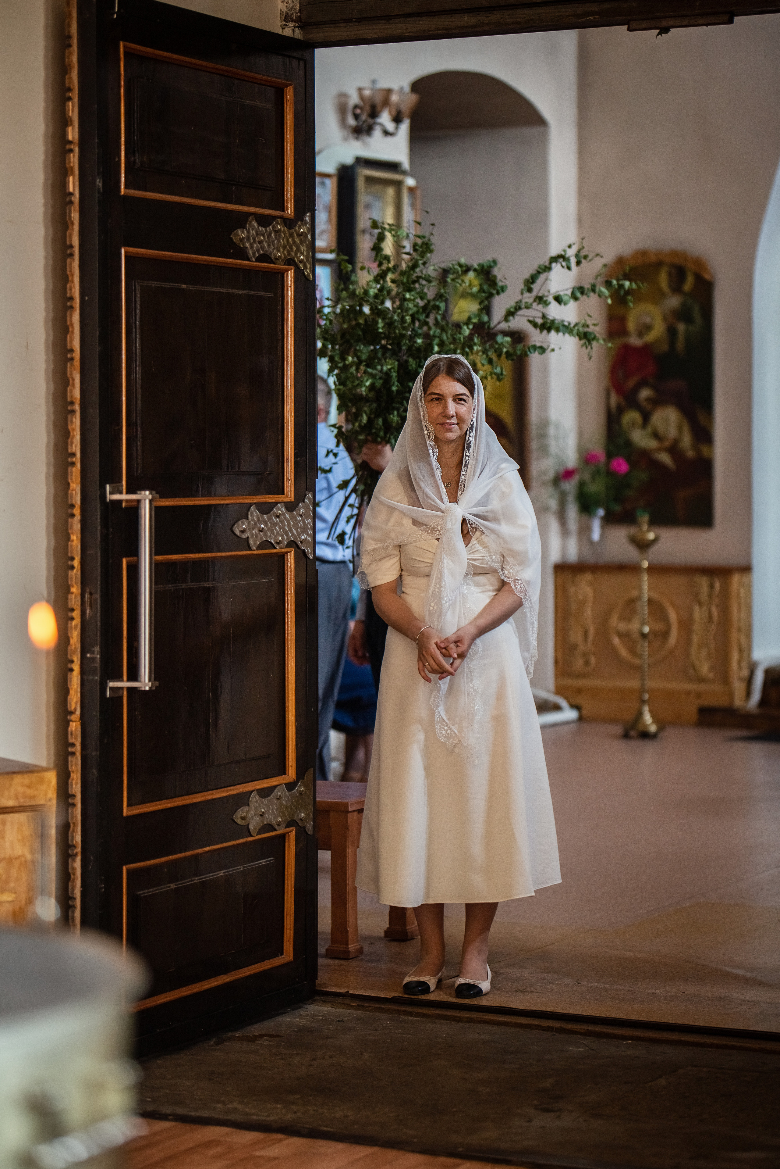 Крещение Александры ////Церковь Николая Чудотворца. Семейный и детский фотограф в Туле