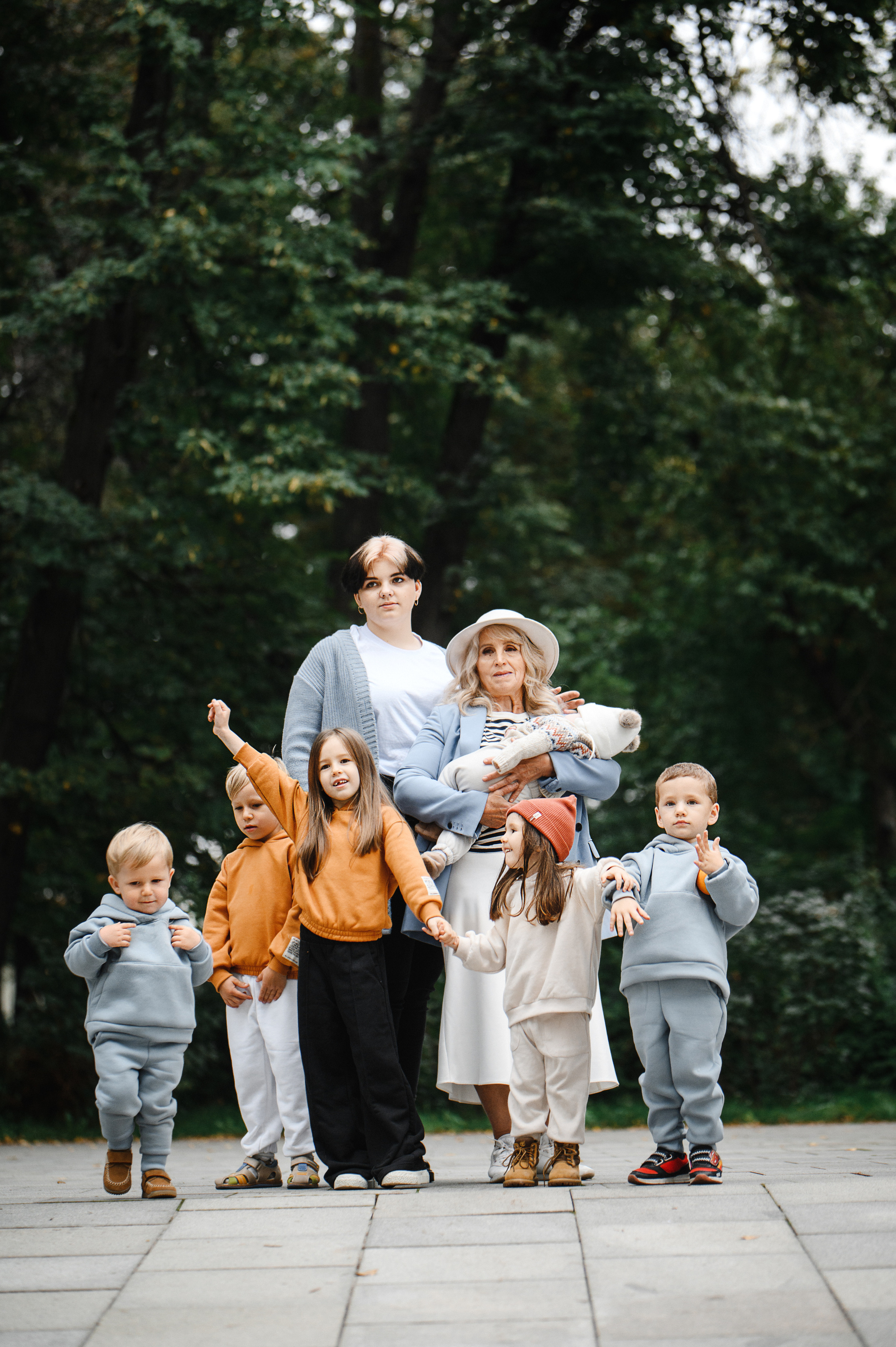 Большая семья. Семейный и детский фотограф в Туле