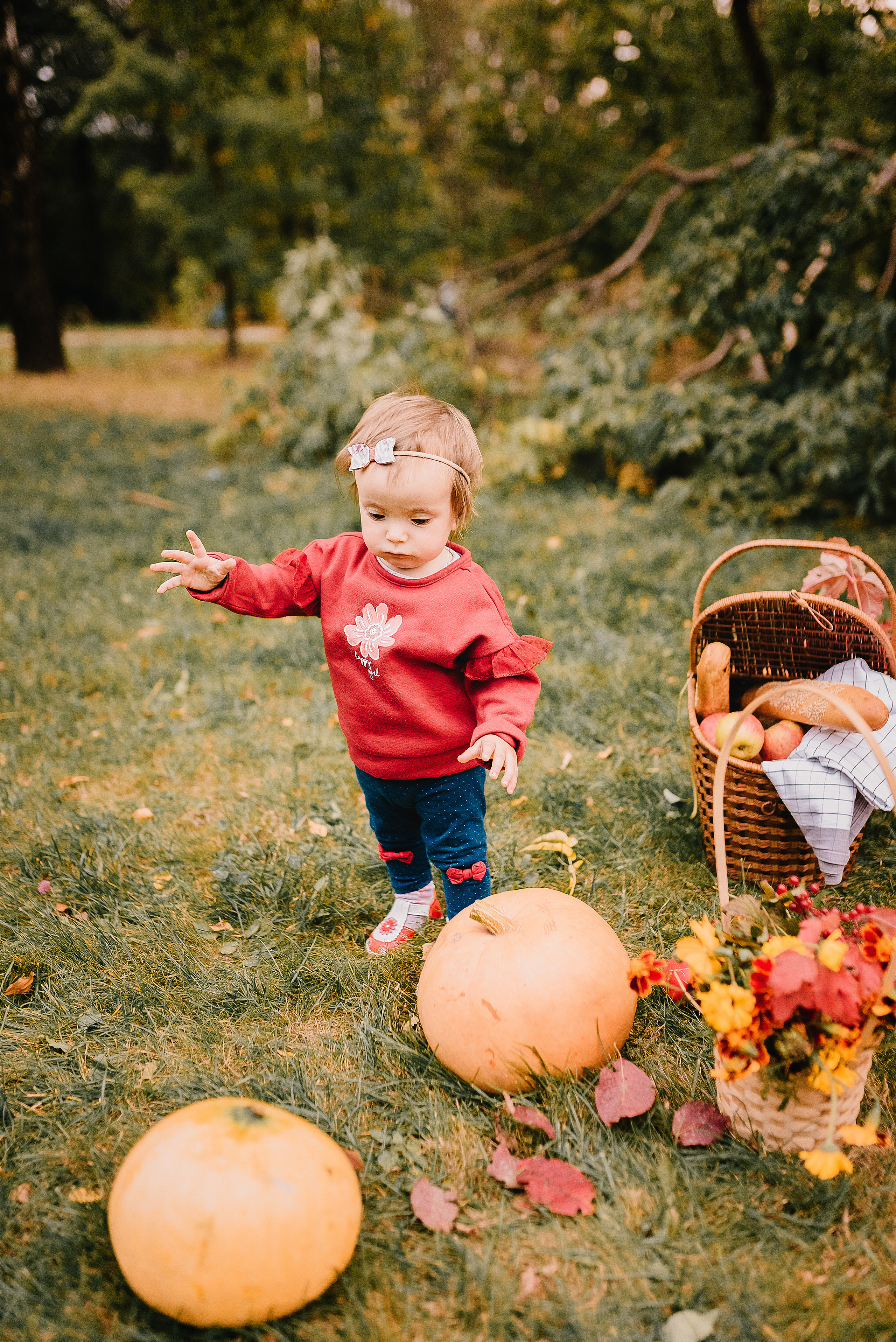 Осенний пикник. Семейный и детский фотограф в Туле