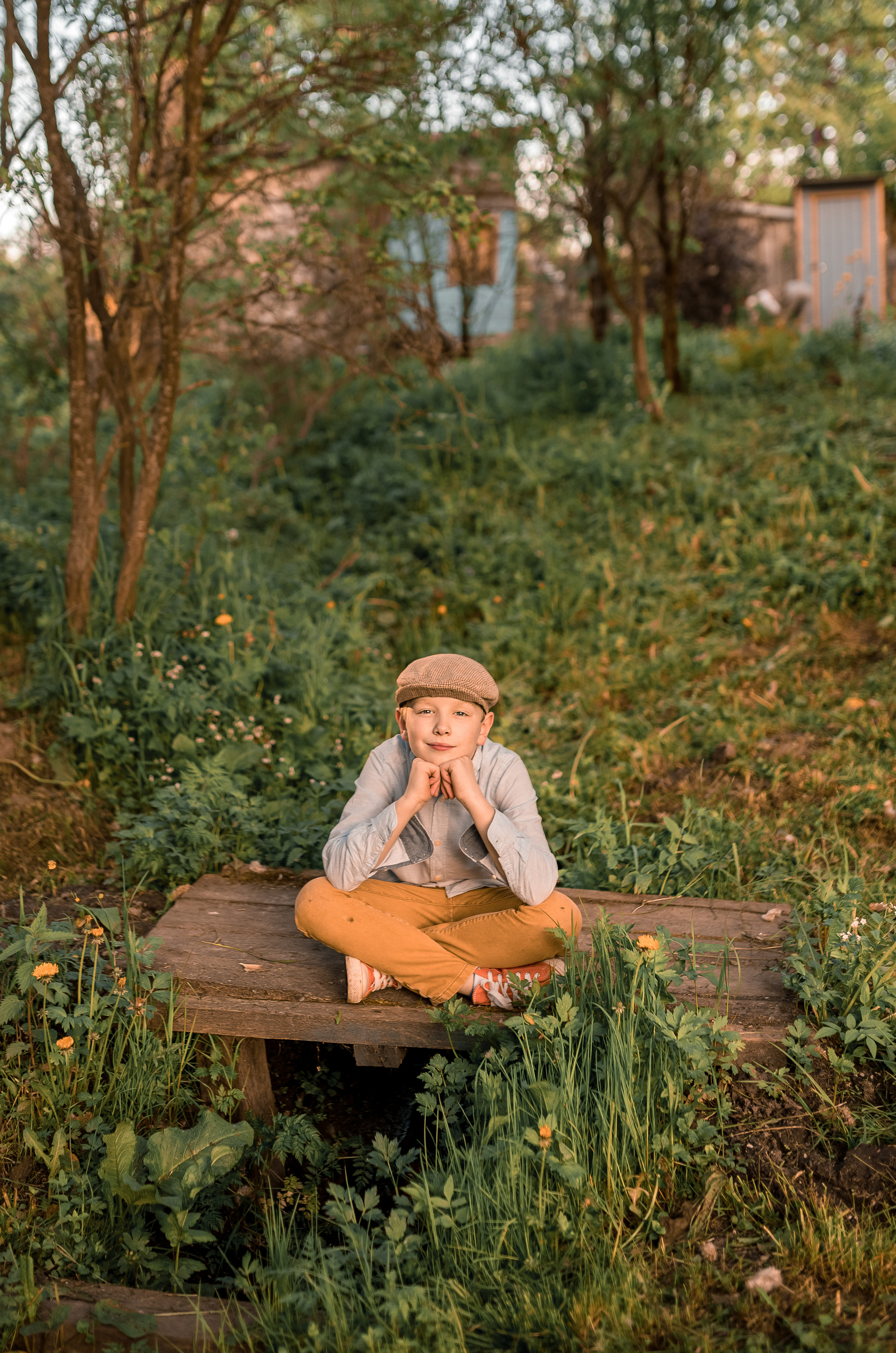 Летний вечер на даче. Семейный и детский фотограф в Туле