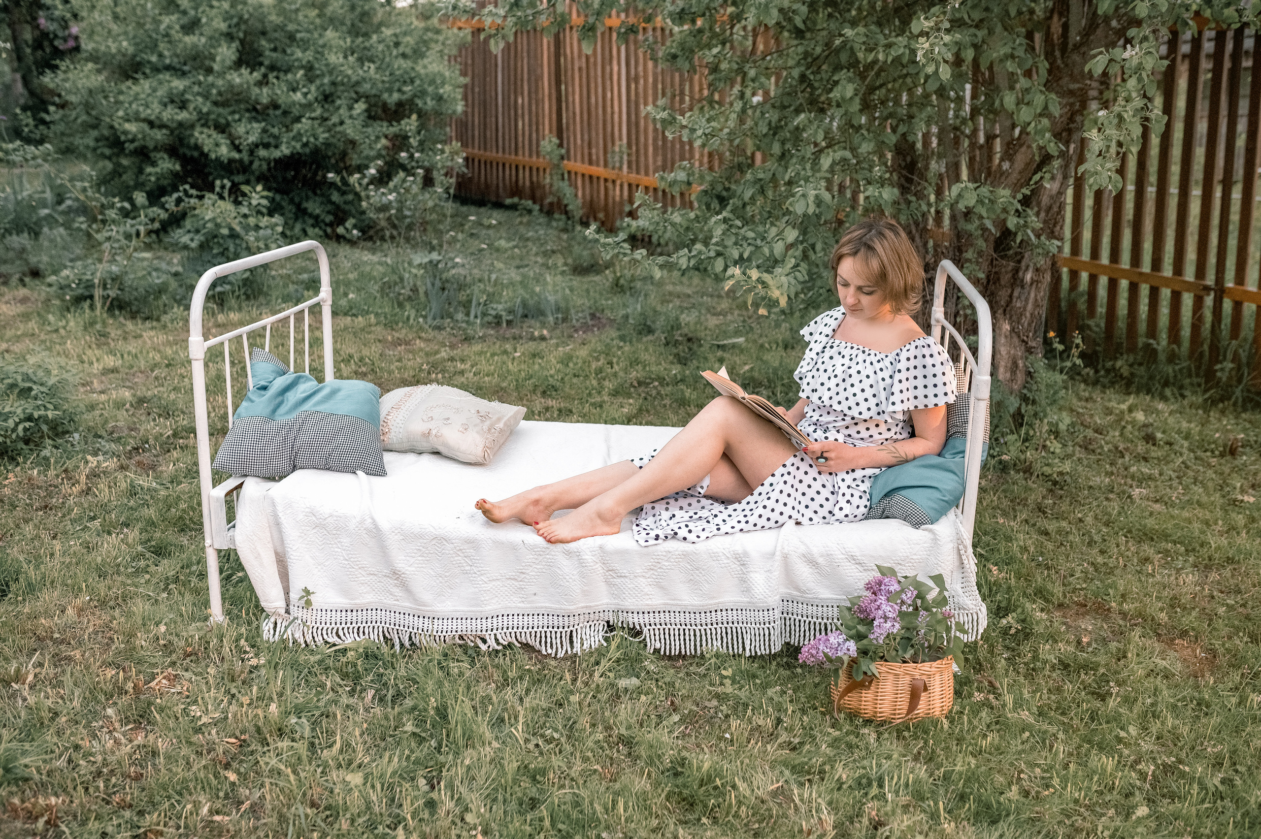 Летний вечер на даче. Семейный и детский фотограф в Туле