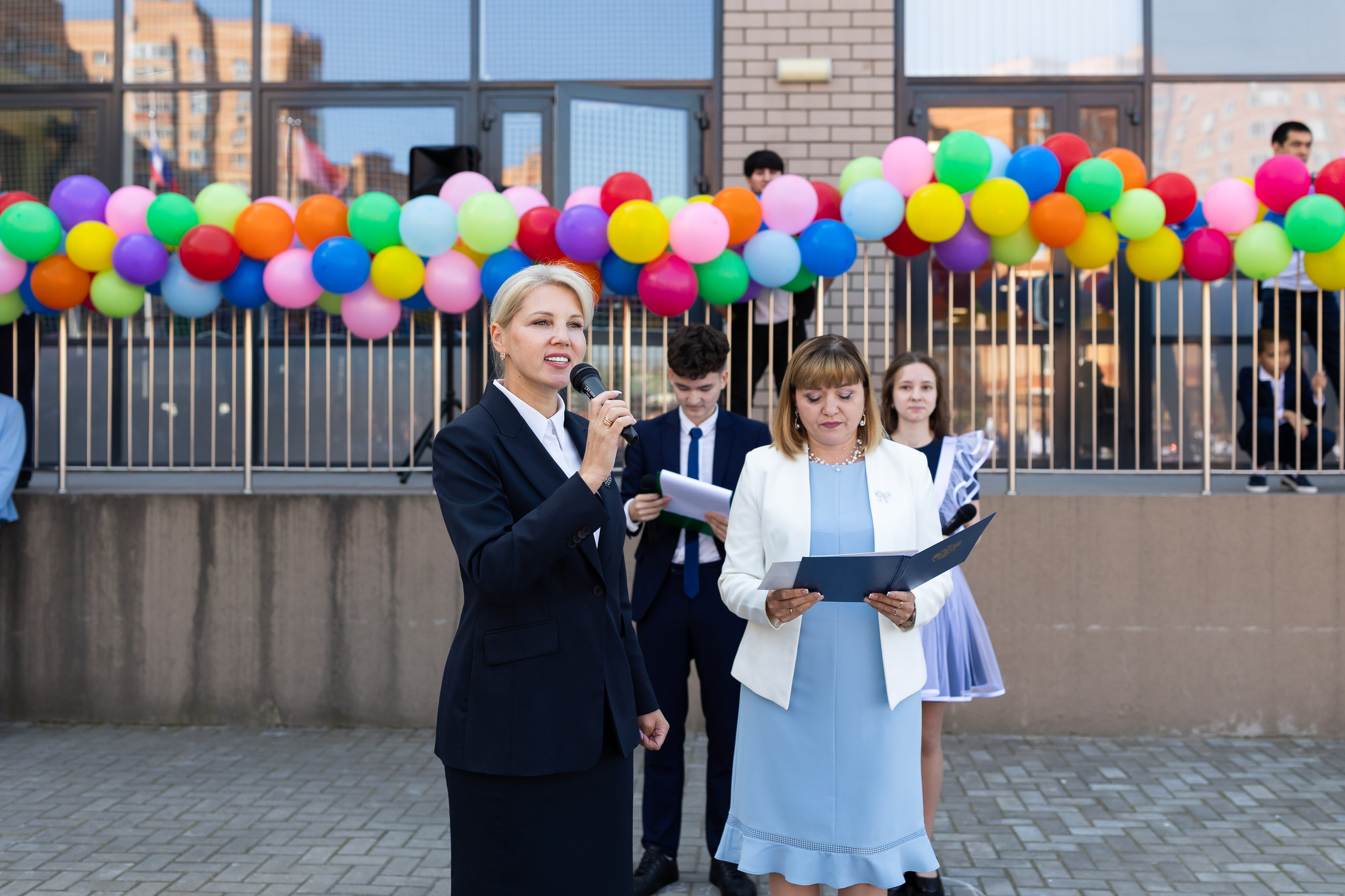 Линейка 1 сентября. Профессиональный Фотограф в Москве Андрей Славнов