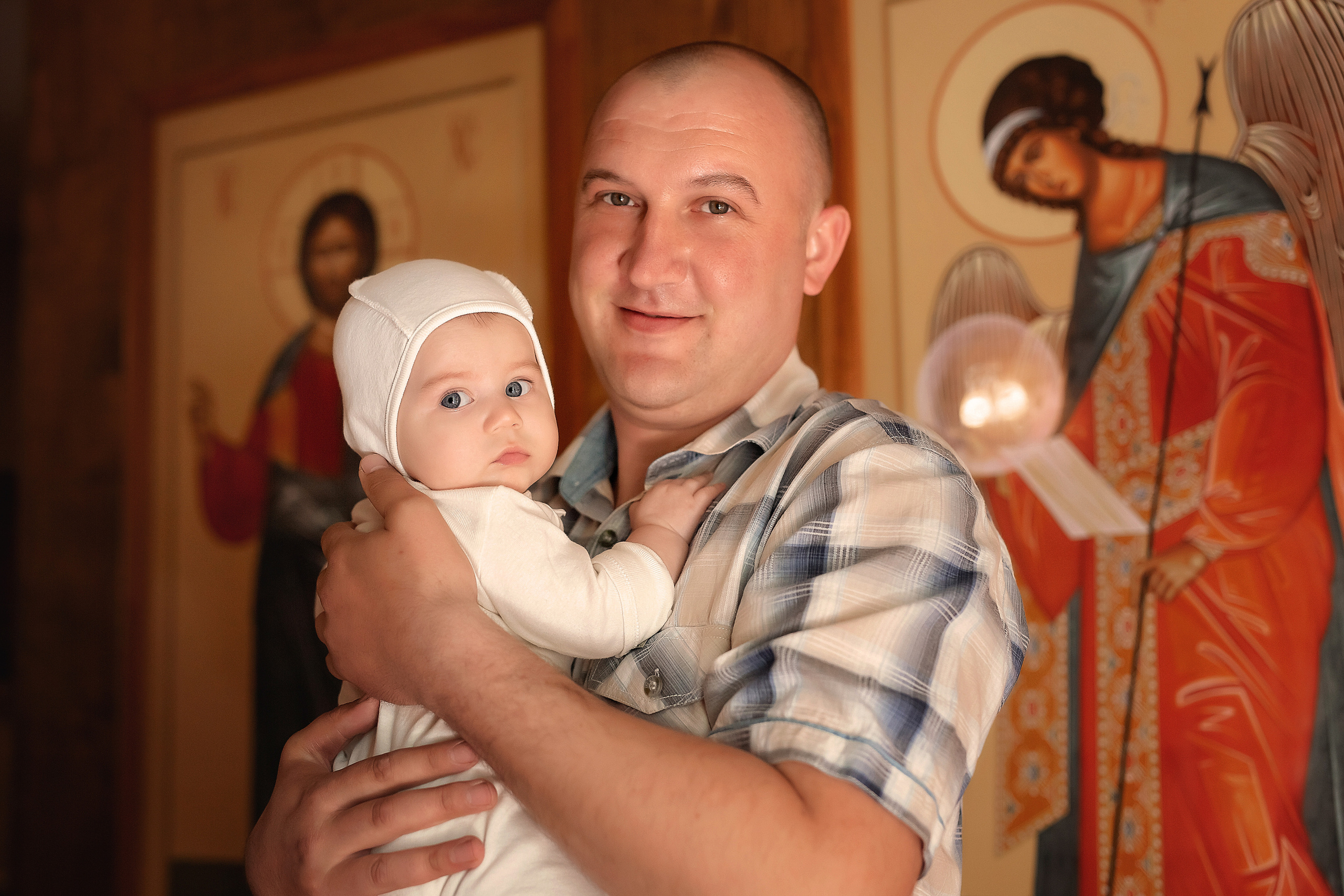 Крещение Анисии Храм Трех Святых. Фотограф на крещение и венчание