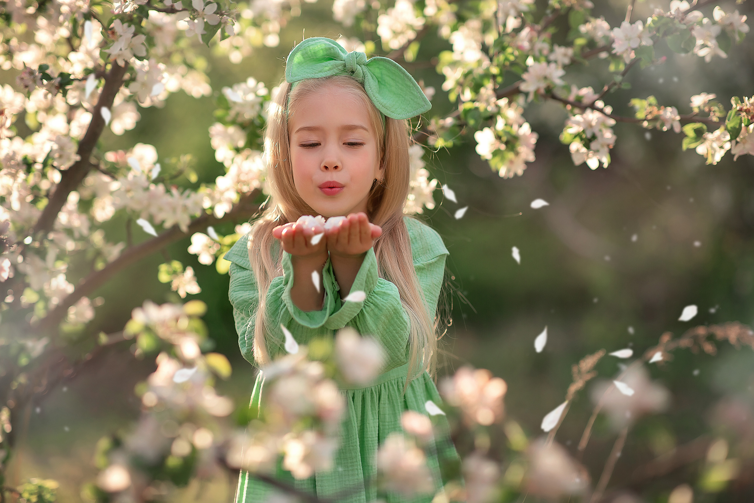 Дианочка яблоневые сады. Фотограф на крещение и венчание