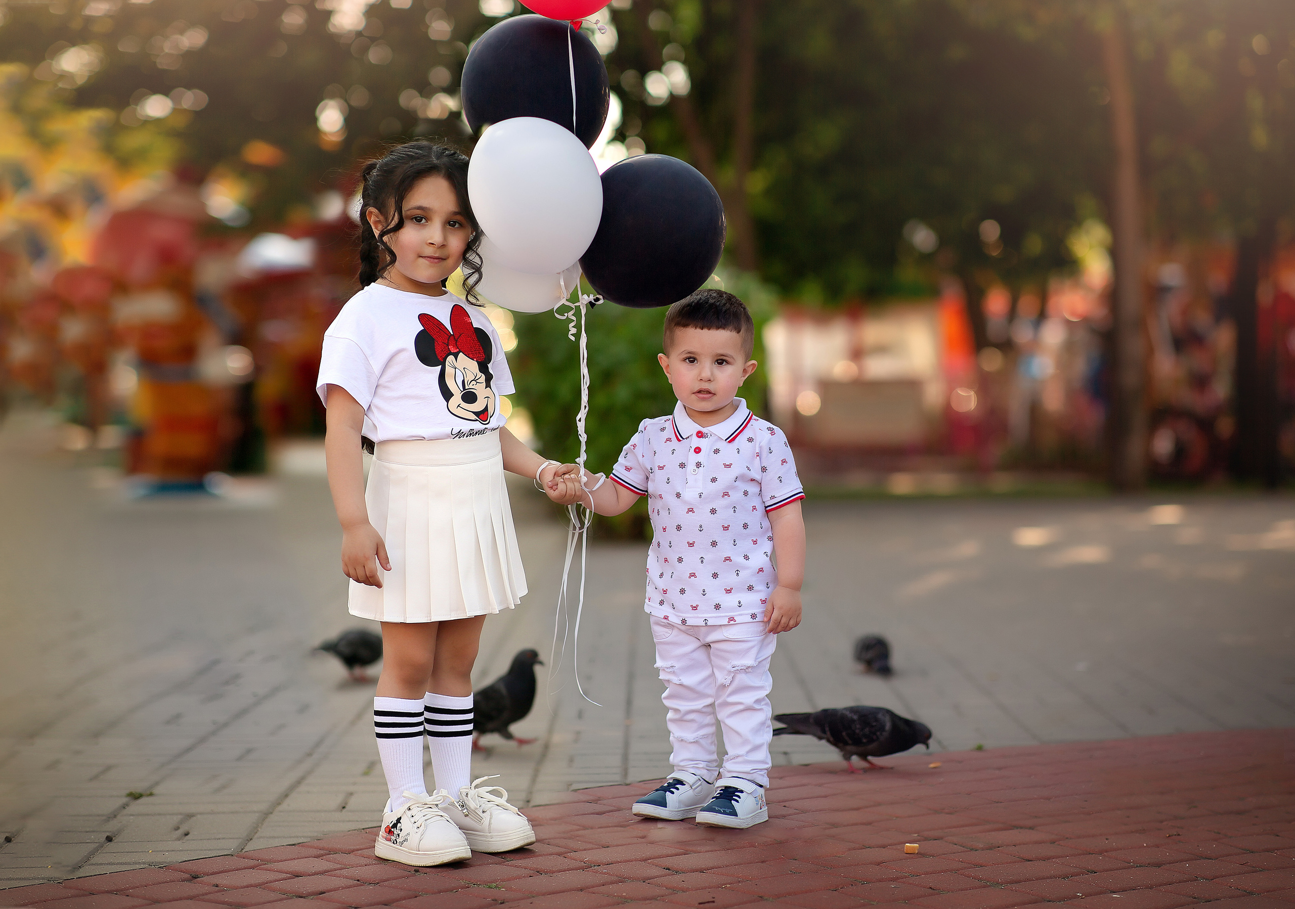 Летняя прогулка в парке. Фотограф на крещение и венчание