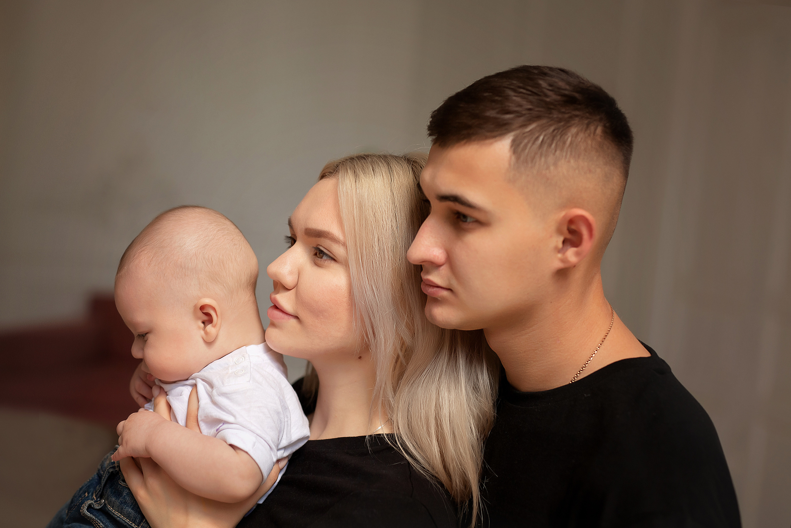 Яна, Максим, Федечка. Фотограф на крещение и венчание