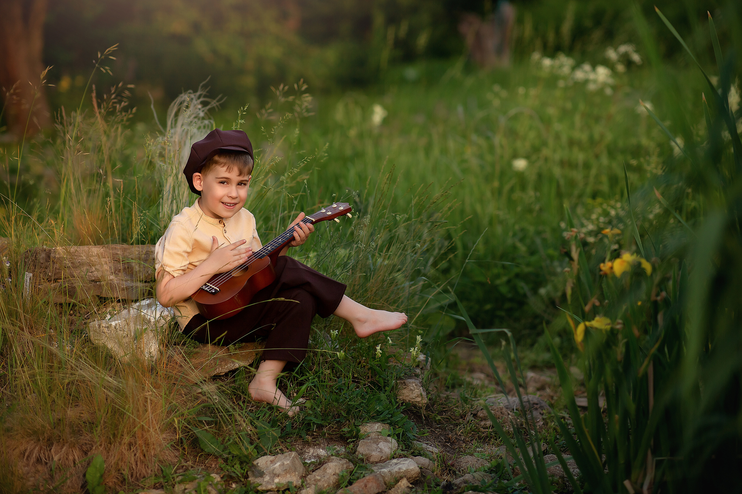 Люпины семейная съемка. Фотограф на крещение и венчание
