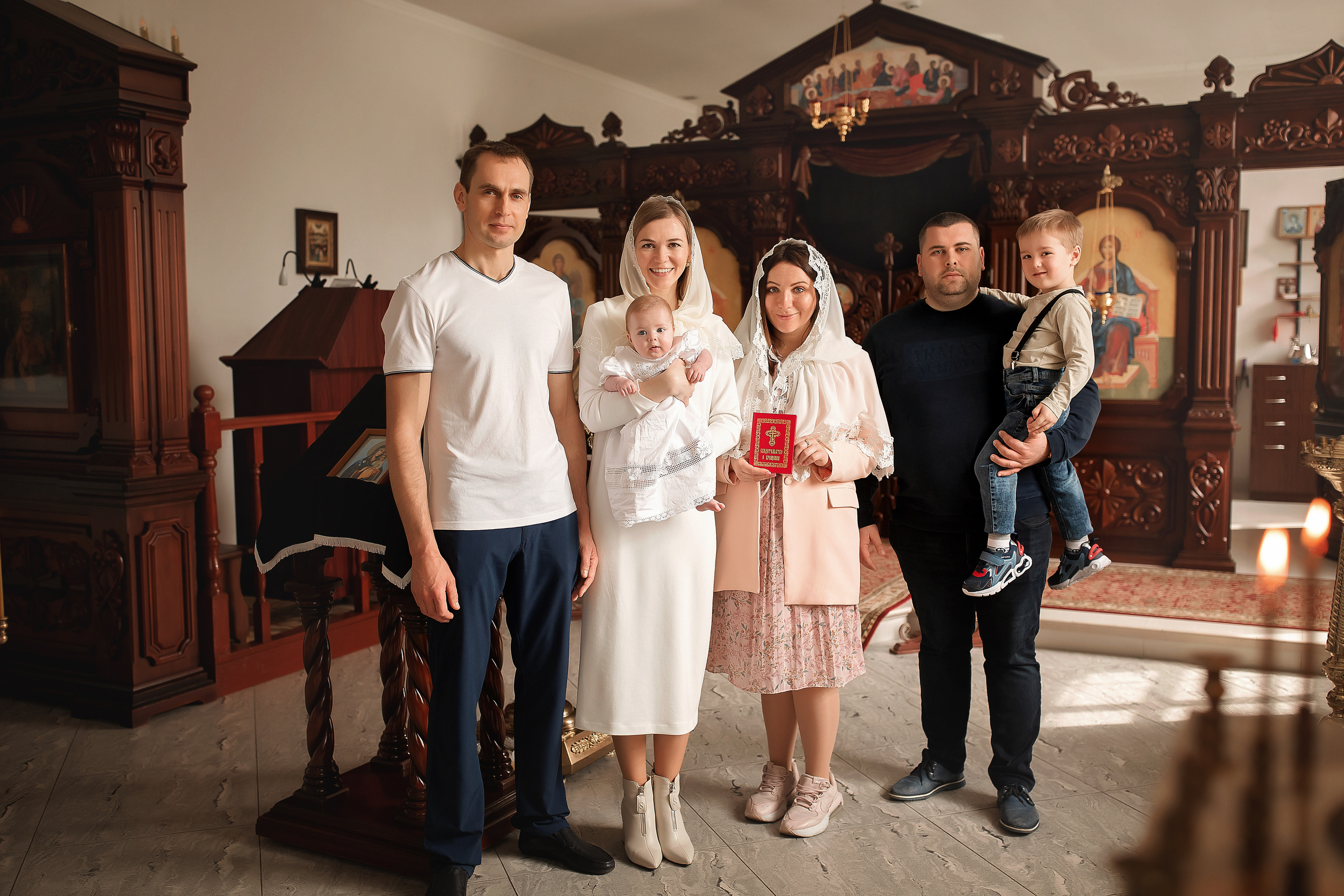 Крещение Пелагеи Спасский Храм в Новой Усмани. Фотограф на крещение и венчание