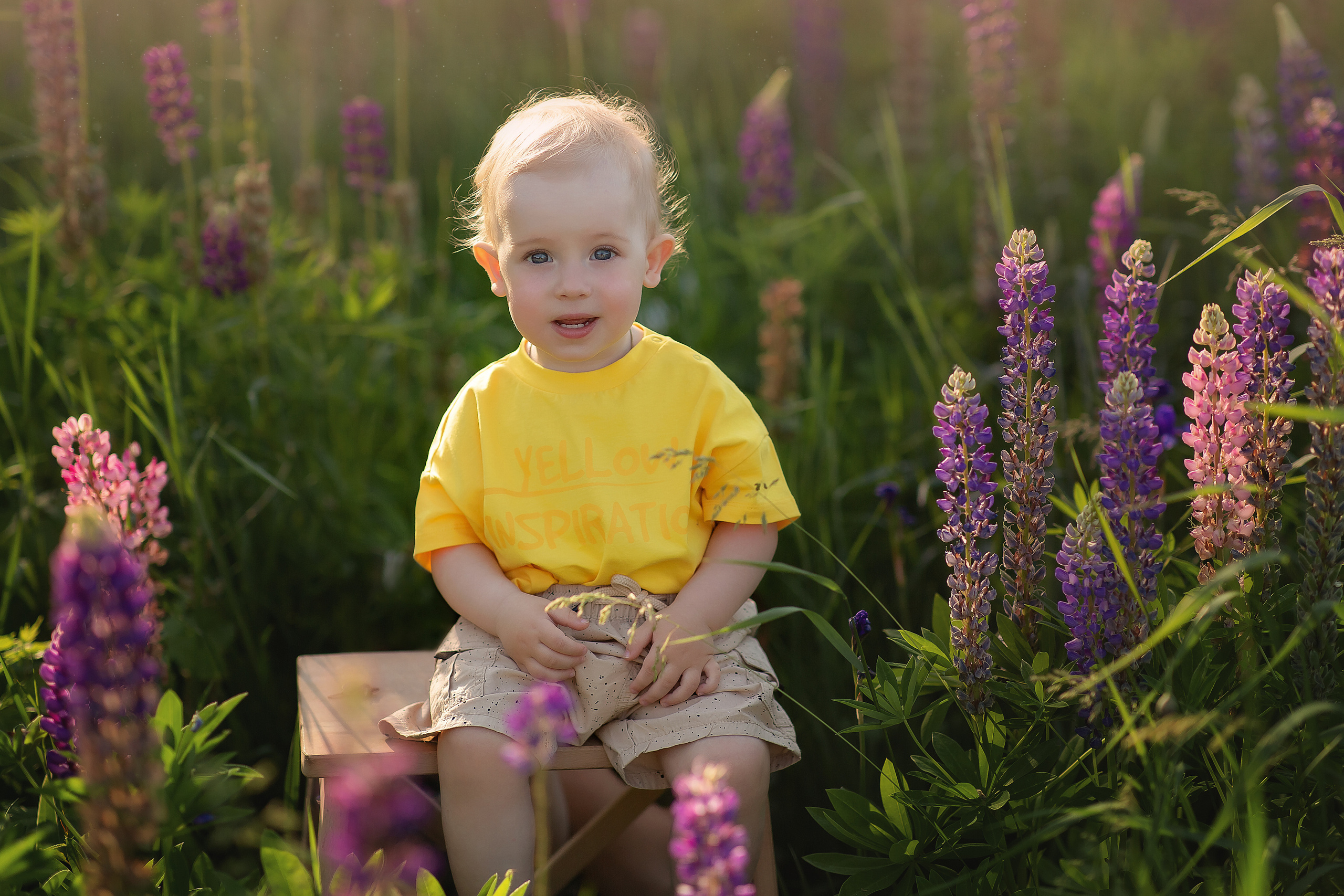 Люпины семейная съемка. Фотограф на крещение и венчание