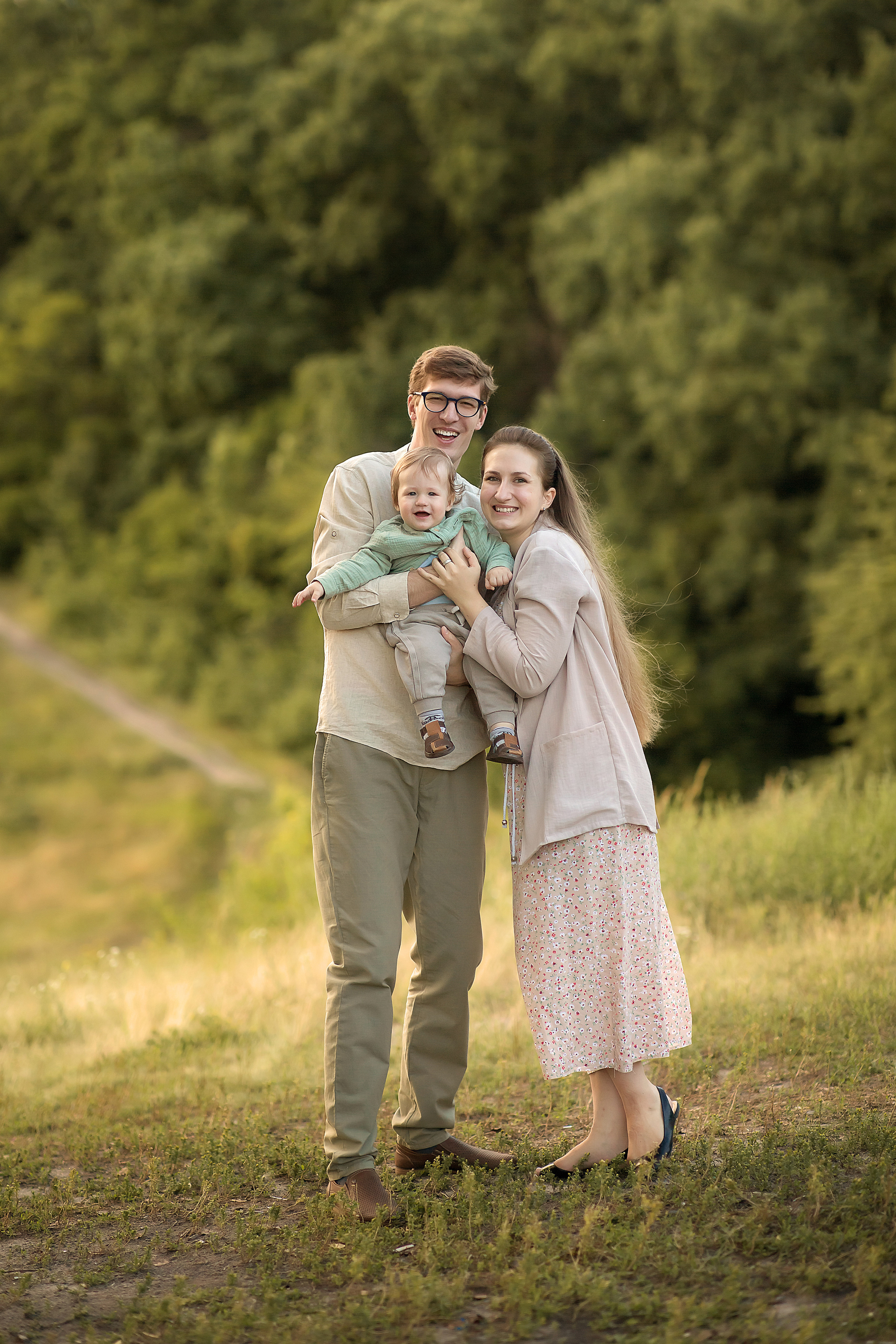 Семейная прогулка в Динамо. Фотограф на крещение и венчание