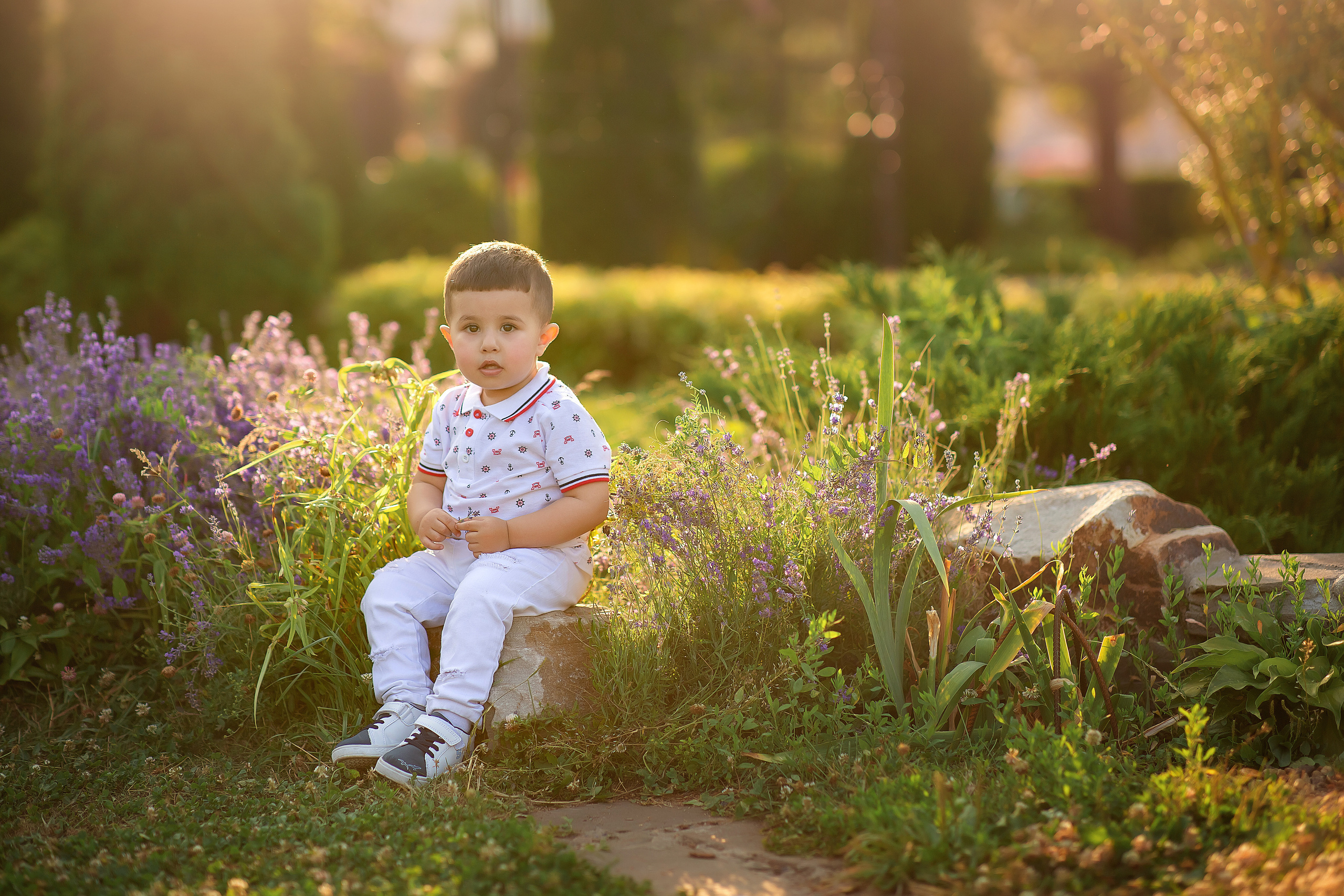 Летняя прогулка в парке. Фотограф на крещение и венчание