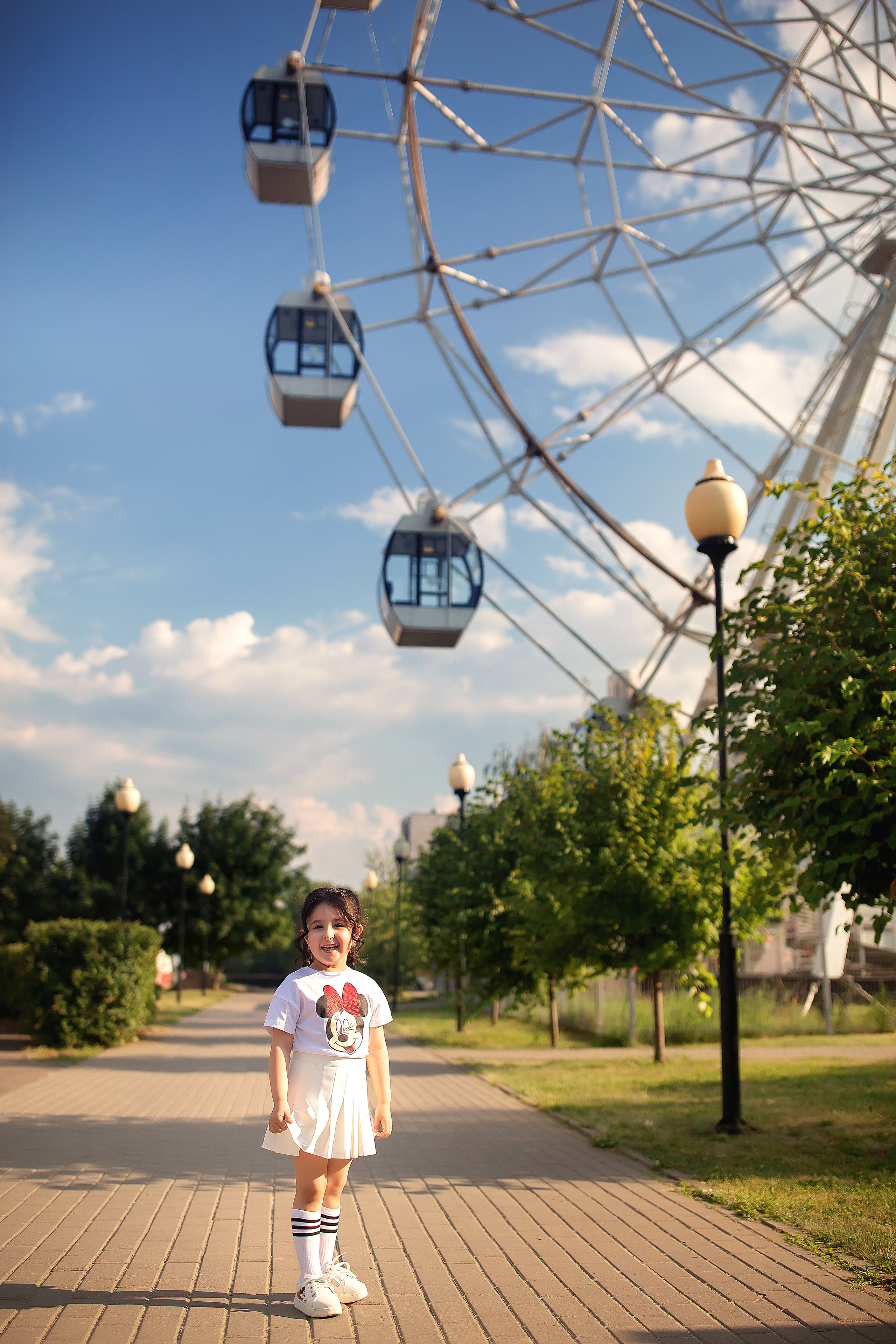 Летняя прогулка в парке. Фотограф на крещение и венчание