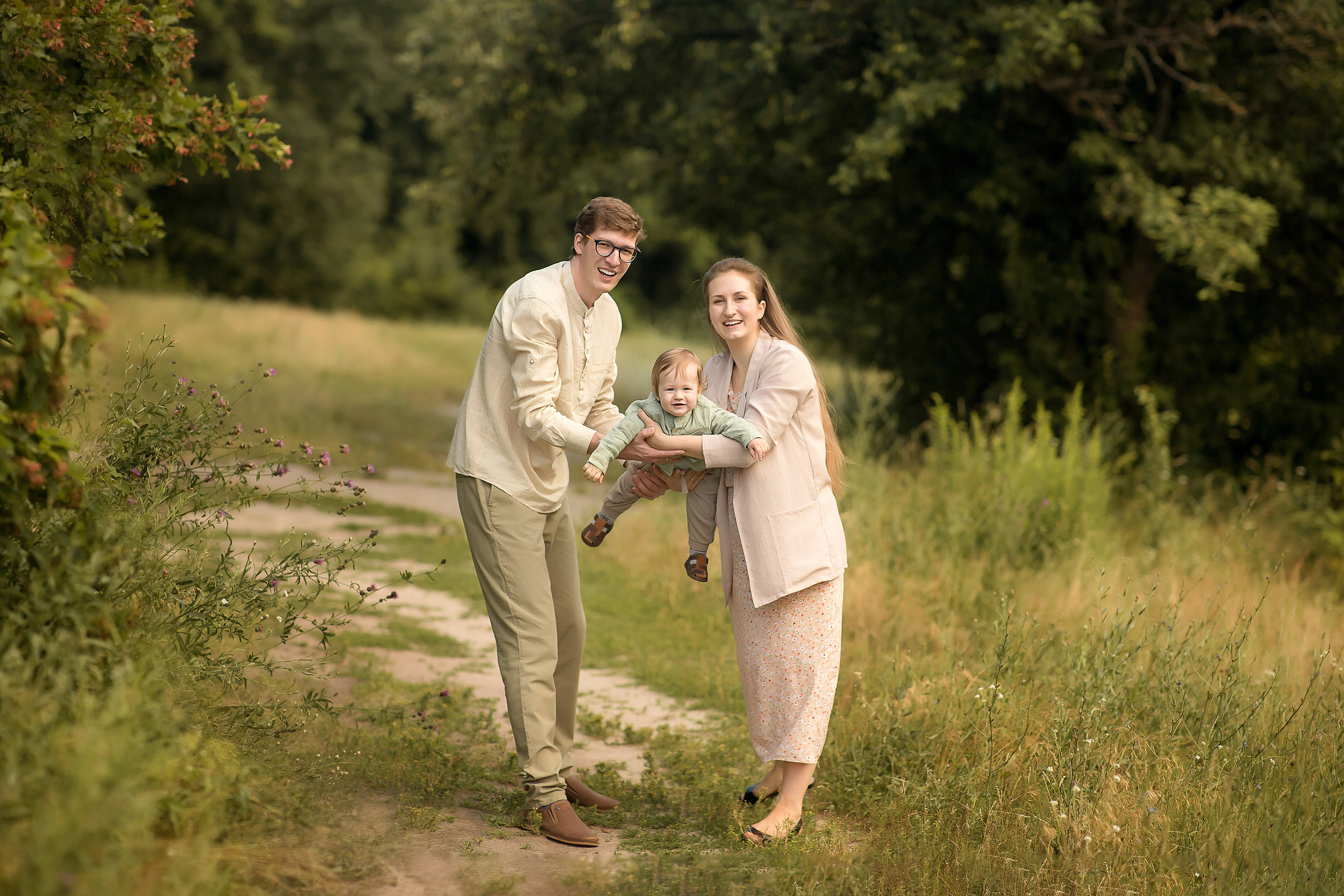 Семейная прогулка в Динамо. Фотограф на крещение и венчание