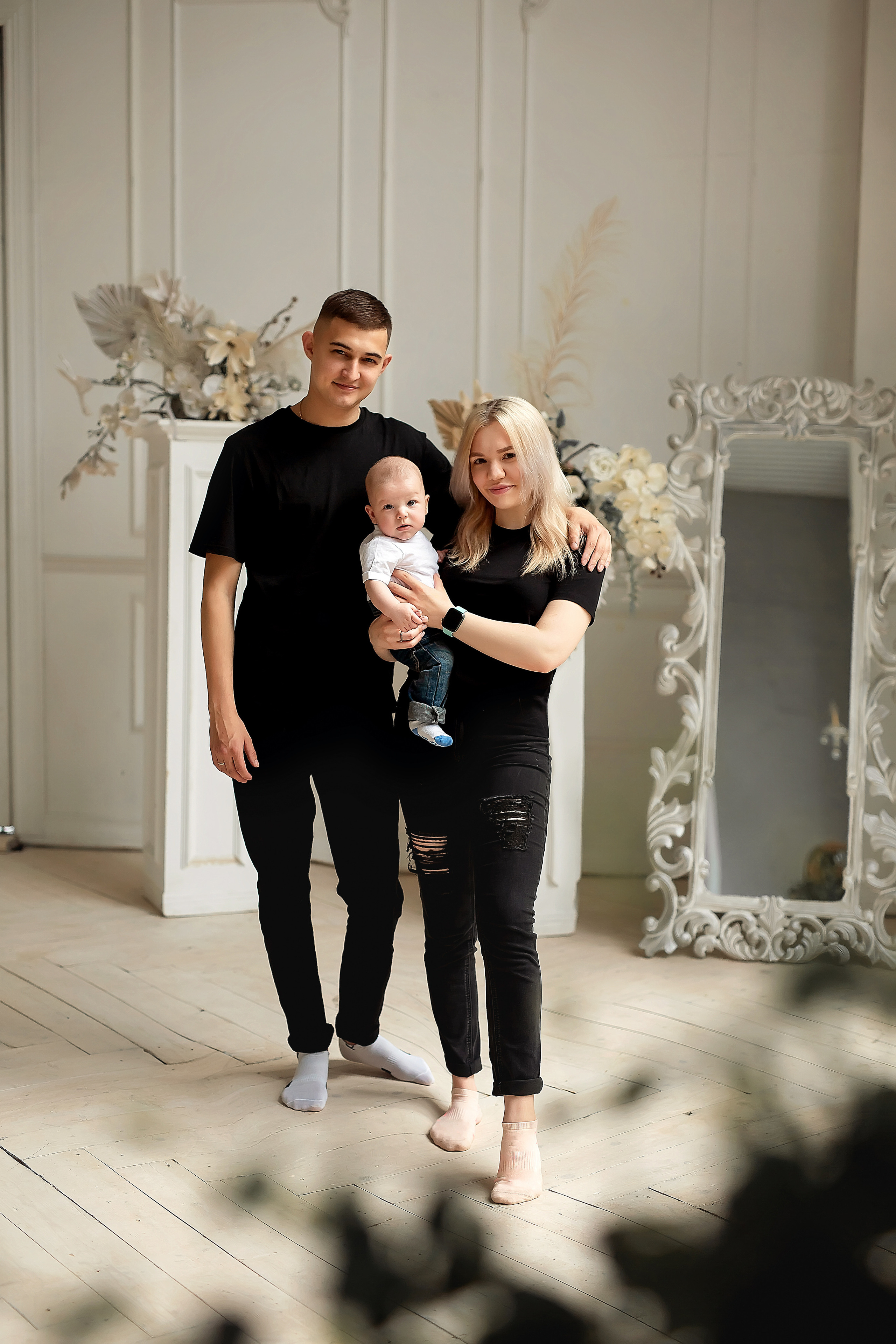 Яна, Максим, Федечка. Фотограф на крещение и венчание