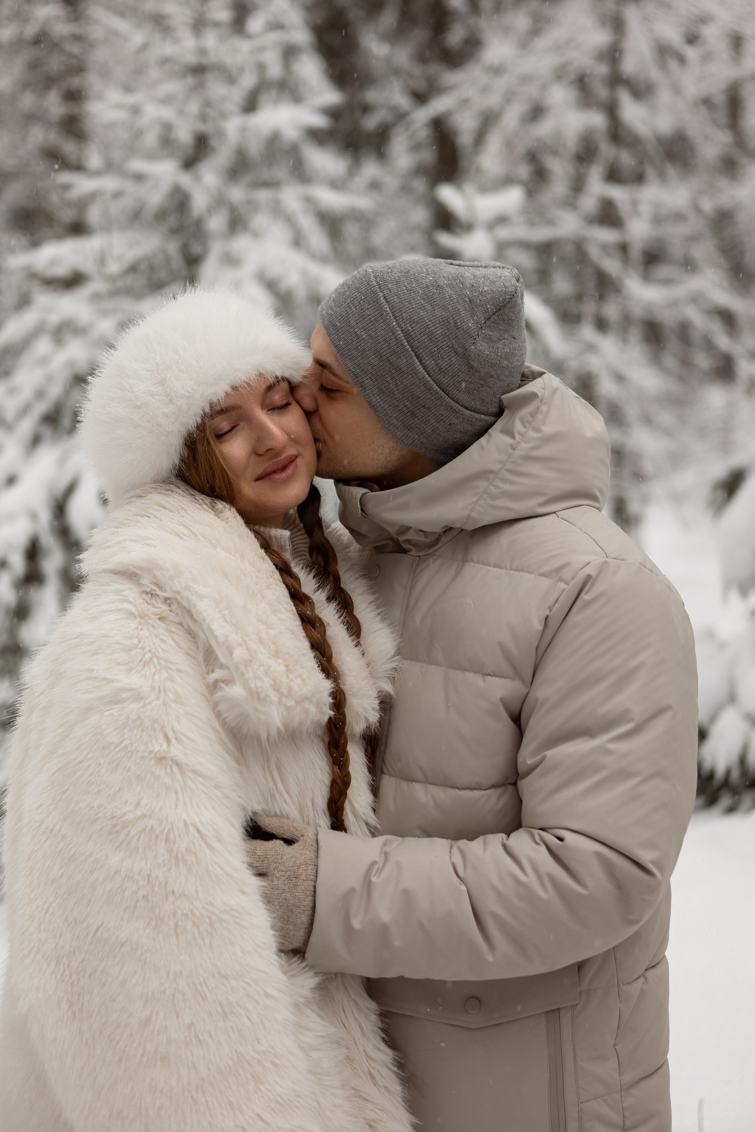 Новогодняя фотосессия с собачками в шуваловском парке. Свадебный фотограф в СПБ | Санкт-Петербурге Анастасия Рахимгулова