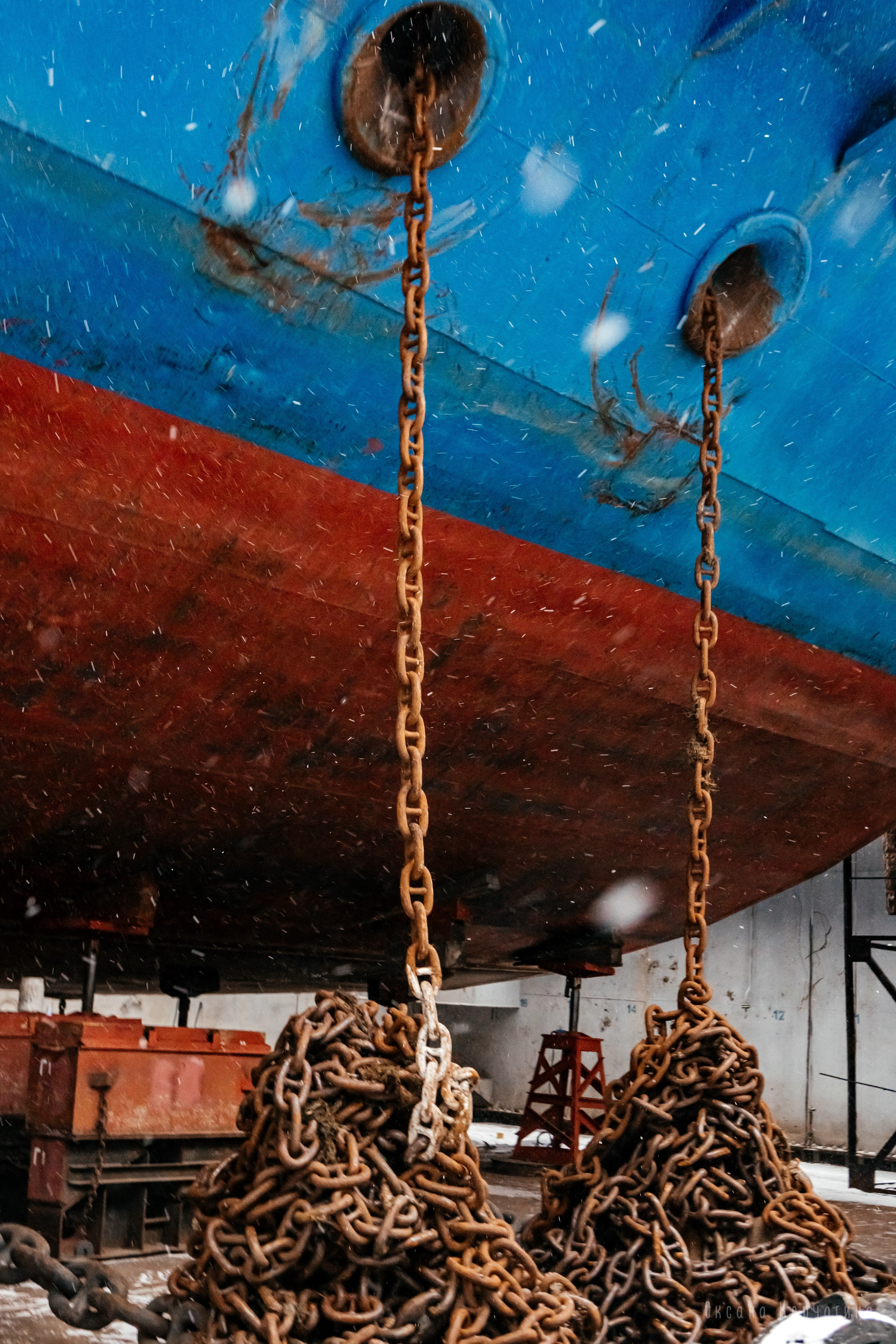 Судоремонтный центр. Фотограф в Красноярске Оксана Корчагина