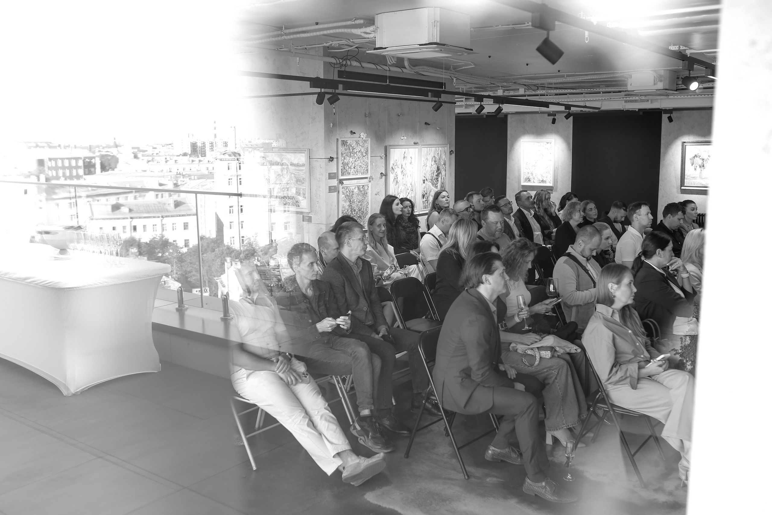 Репортаж Арт-пространство  Zarenkov Gallery, Адвекс — Новостройки, подведение итогов года. Свадебный и Репортажный фотограф в Санкт-Петербурге