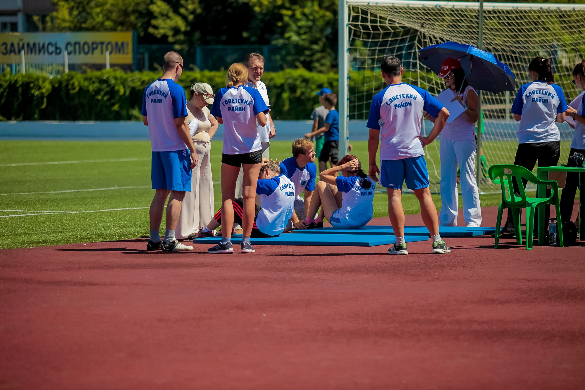 День Физкульт. Максим Матвийченко и Виктория Басова профессионалы своего дела