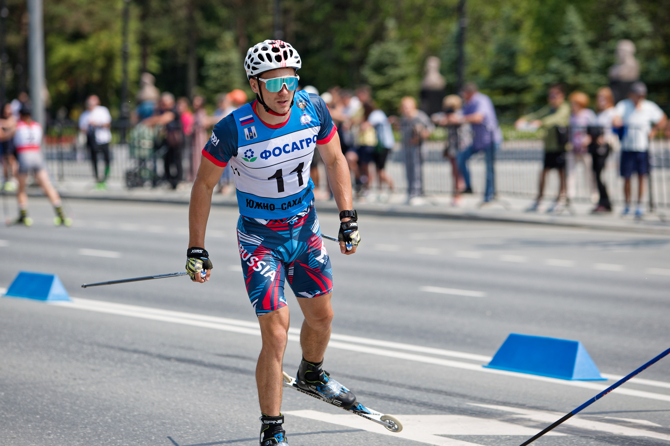 II этап Кубка России по лыжероллерам. Кутузов Евгений Фотограф в Южно-Сахалинске