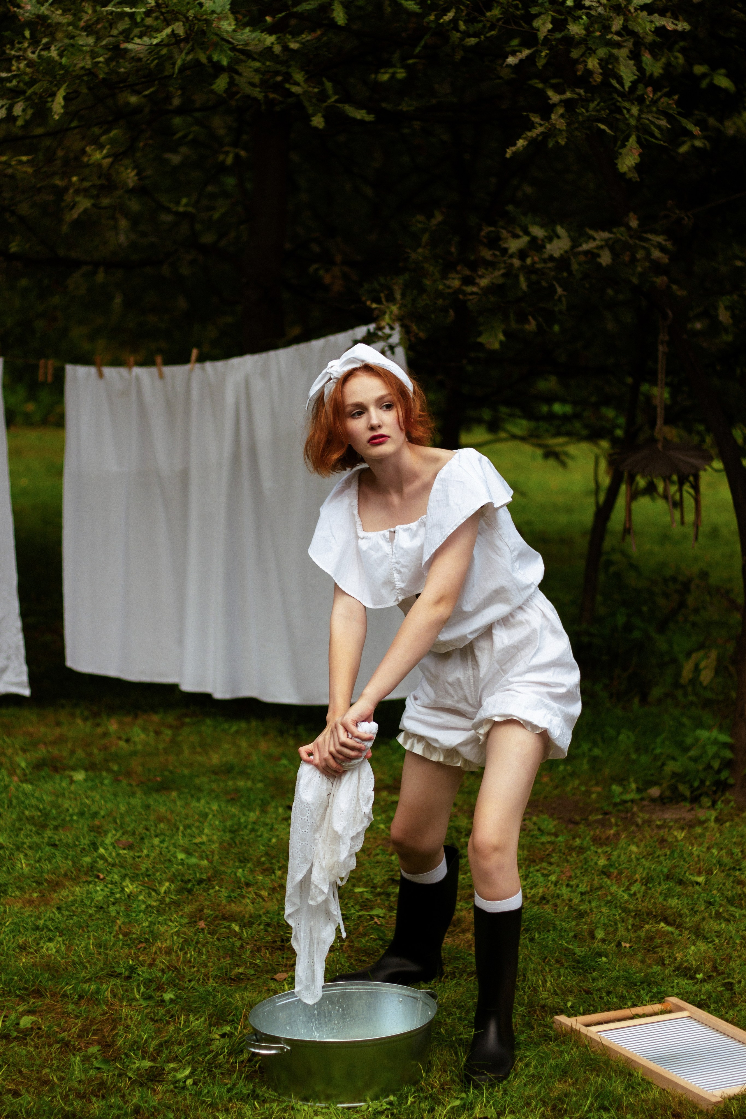 Стирка. Фотограф Новосибирск