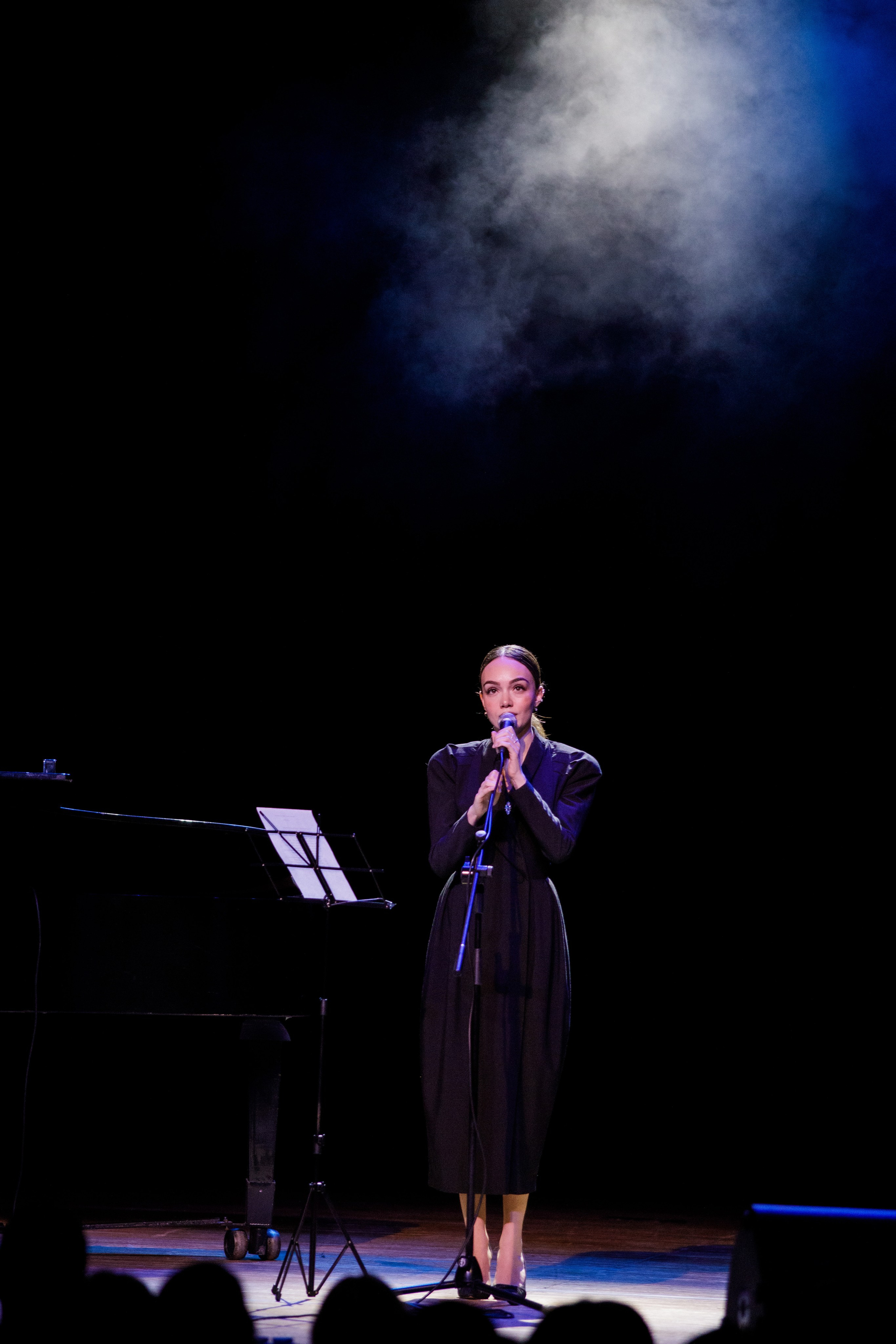 Концертное. ЧБ Фотограф Ольга Лесли